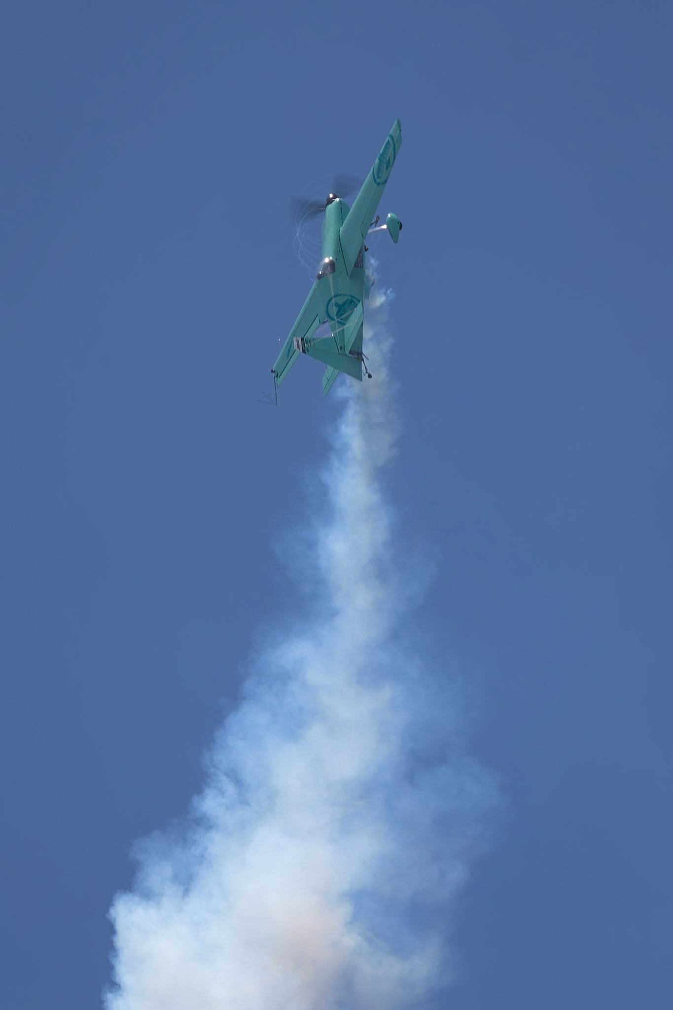 Glenn Graham in the Zivko Edge 540 [VH-PBU] at the Barrington Coast Airshow in Taree, New South Wales, Australia. 9th of November, 2024
