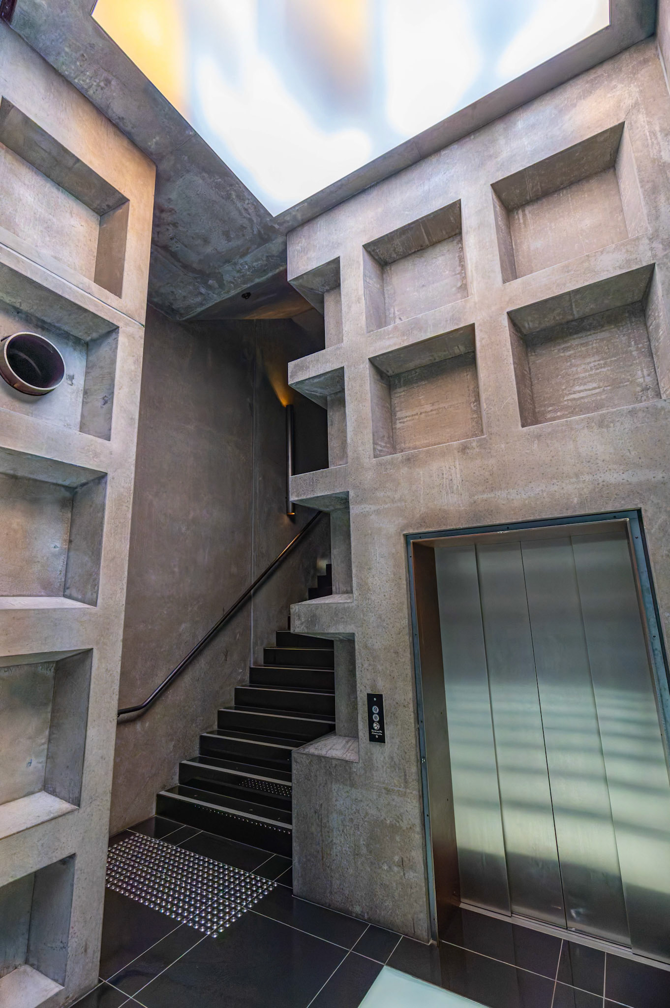 Inside the Museum of Old and New Art (MONA) in Hobart, Tasmania