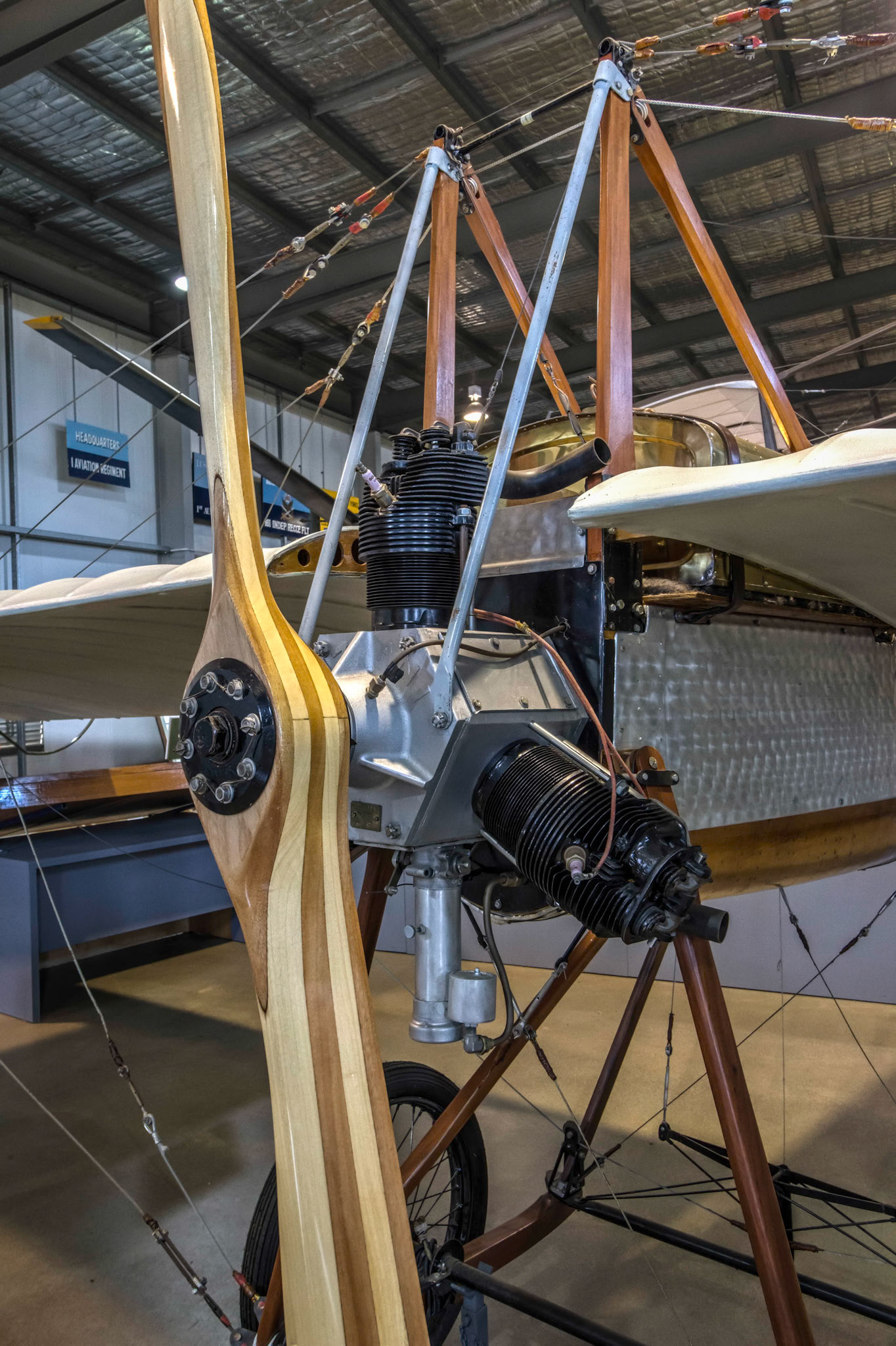 Deperdussin on display at the Museum of Australian Army Flying in Oakey, Australia