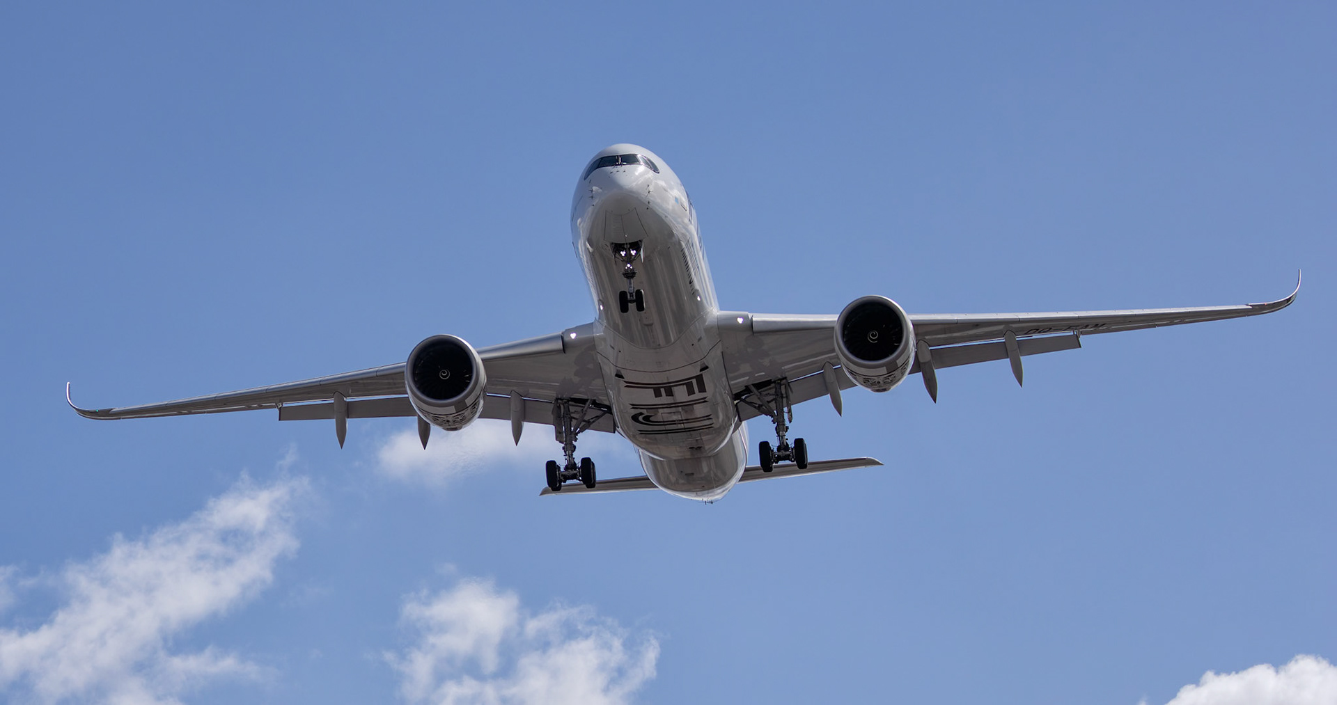 Fiji Airways Airbus A350-941 [DQ-FAM] Arriving from Nadi at Melbourne International Airport, Australia