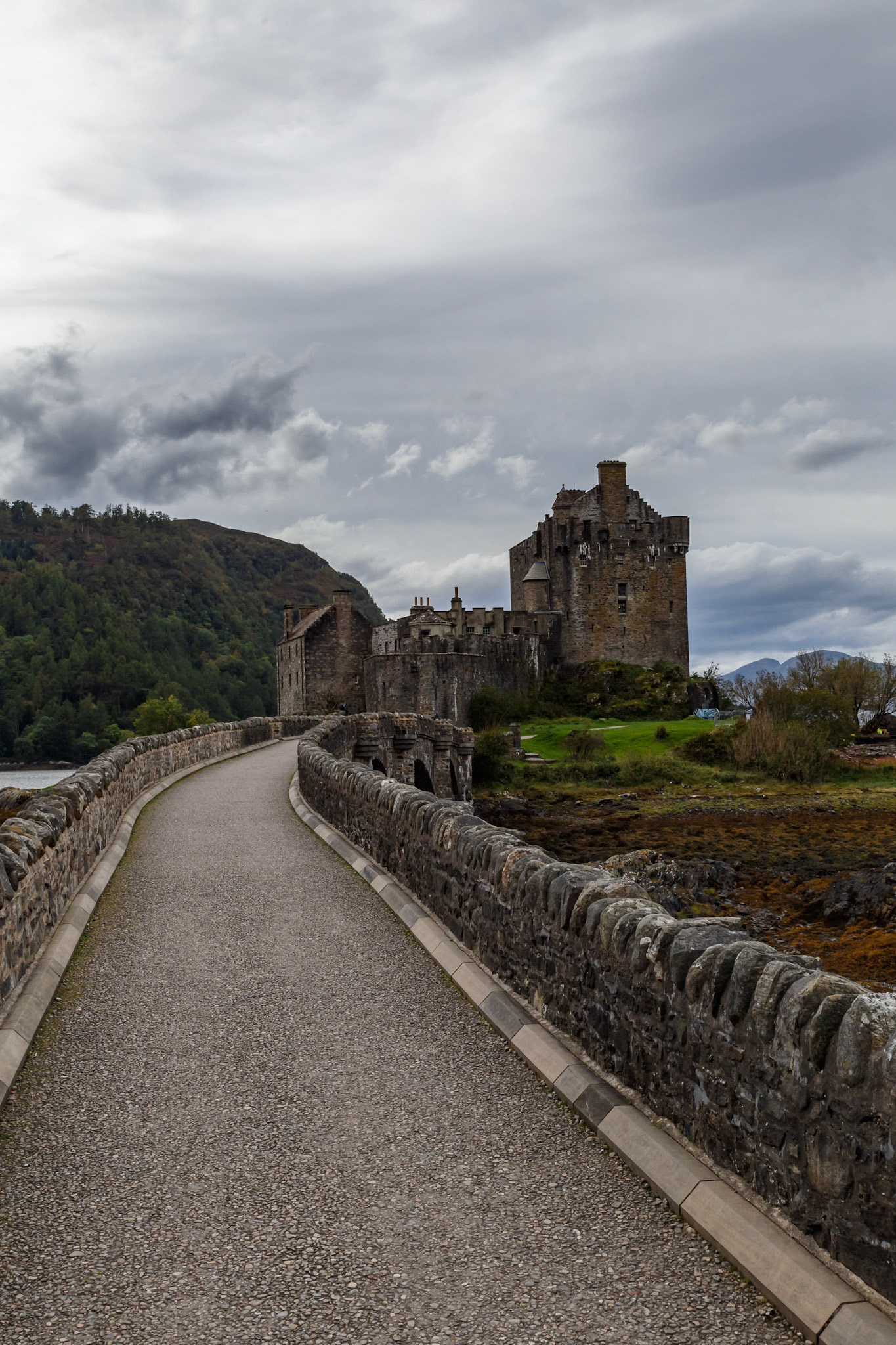 Eilean Donan Castle in the Highlands, Scotland