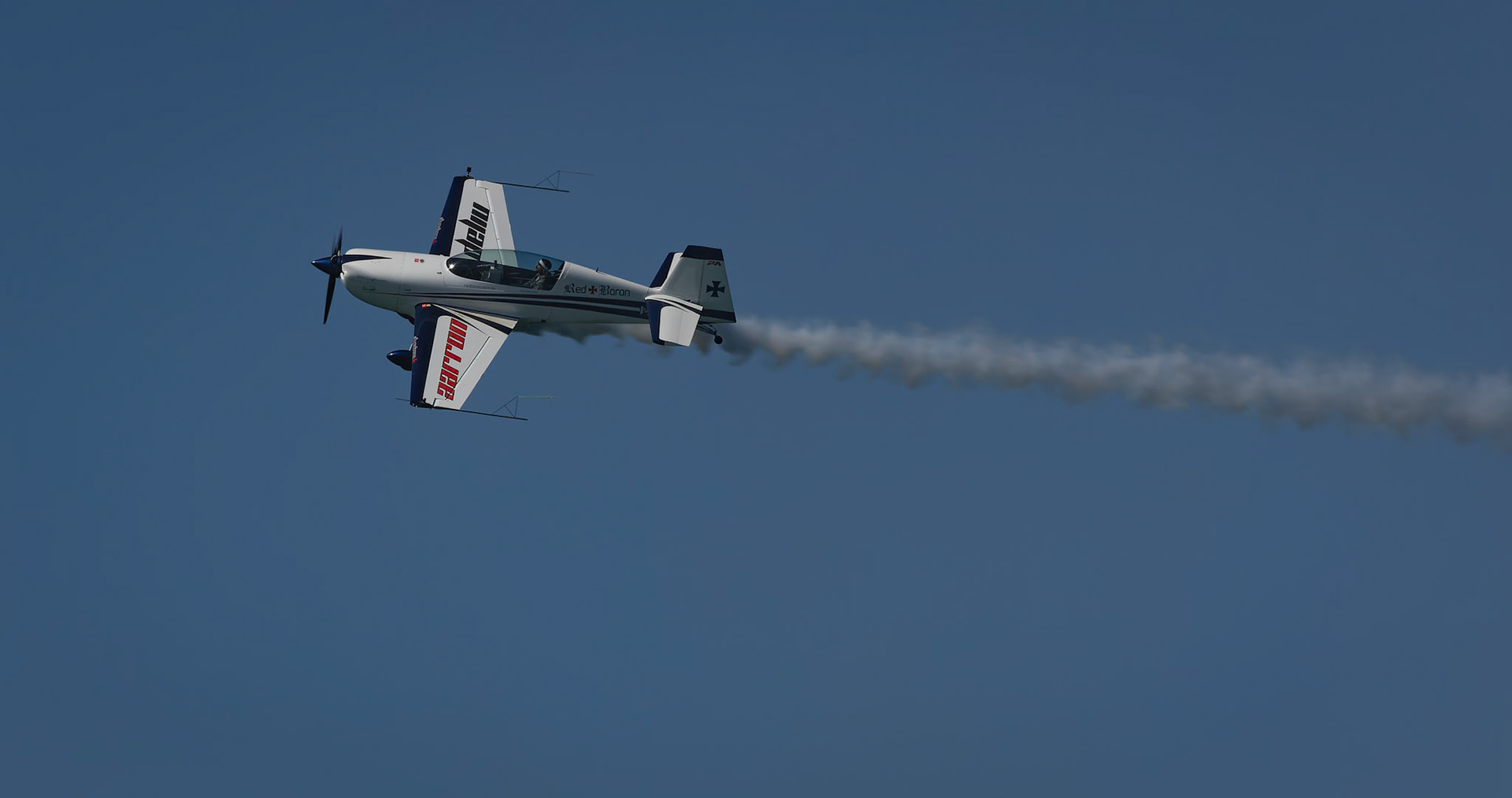 Aarron Deliu Aerobatic display the Pacific Airshow on the Gold Coast, Australia