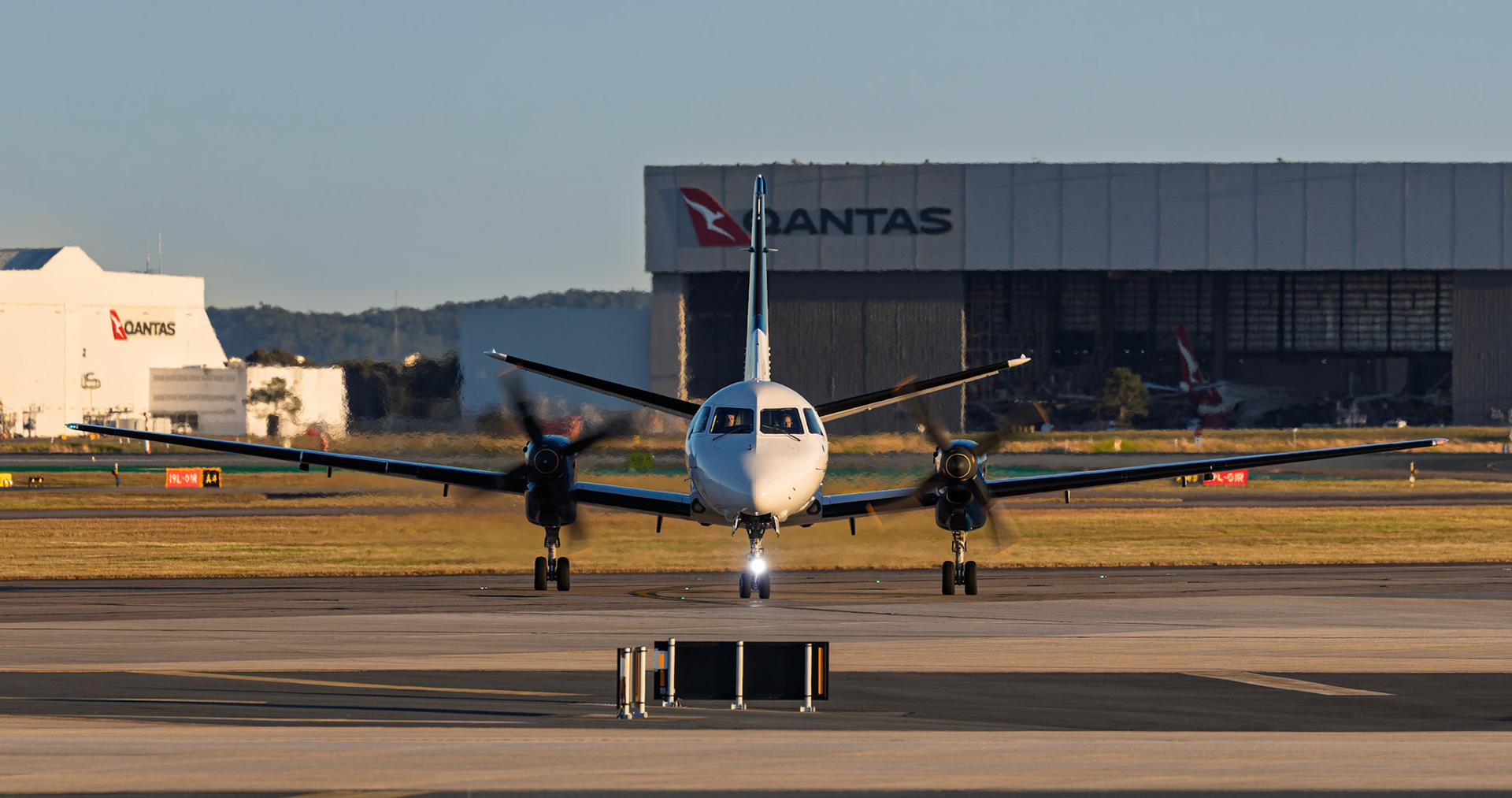 Regional Express Saab 340B+ [VH-ZLO], Departing to Roma at Brisbane International Airport, Australia