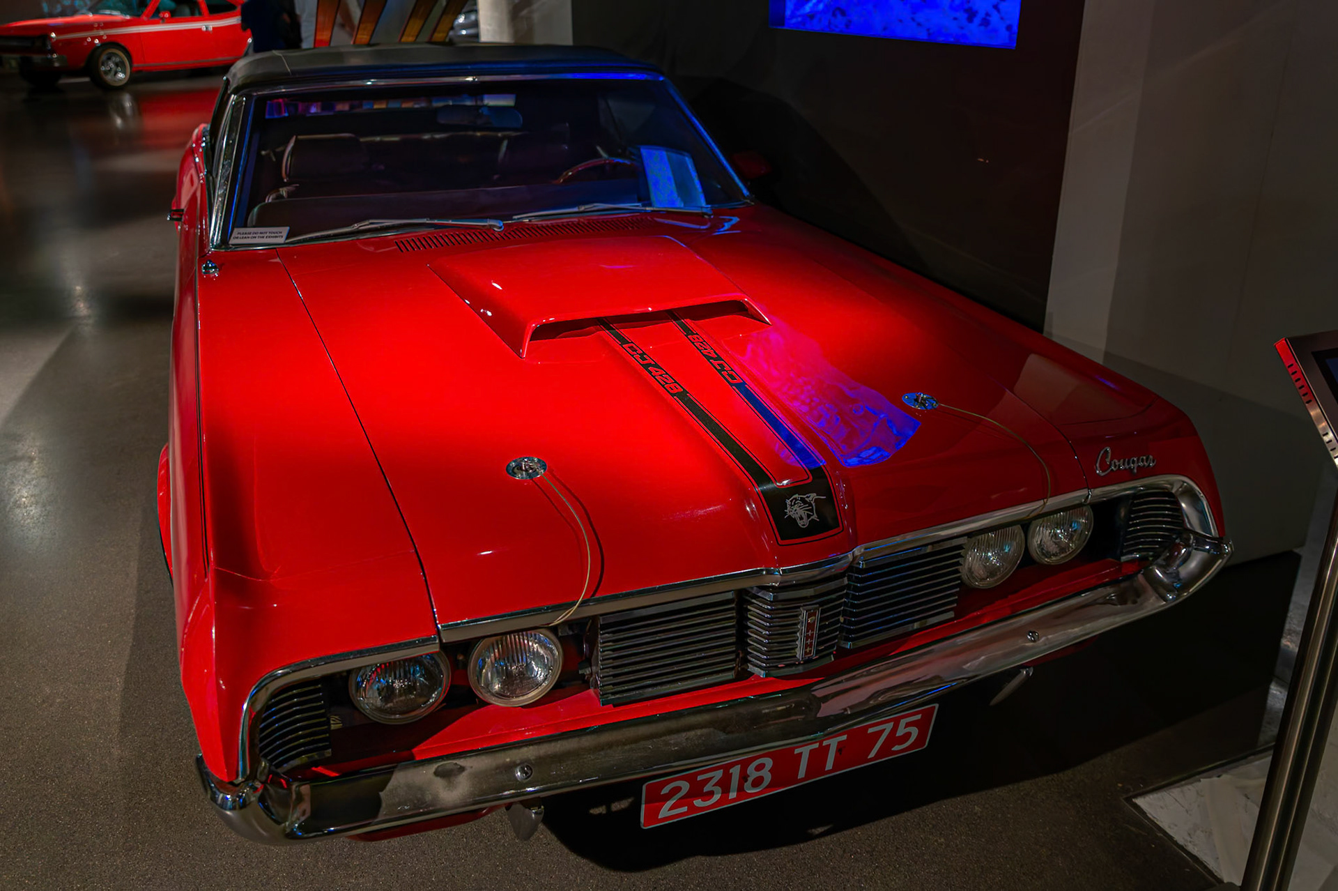 Mercury Cougar XR7 from "On Her Majesty's Secret Service", Bond in Motion in London, England
