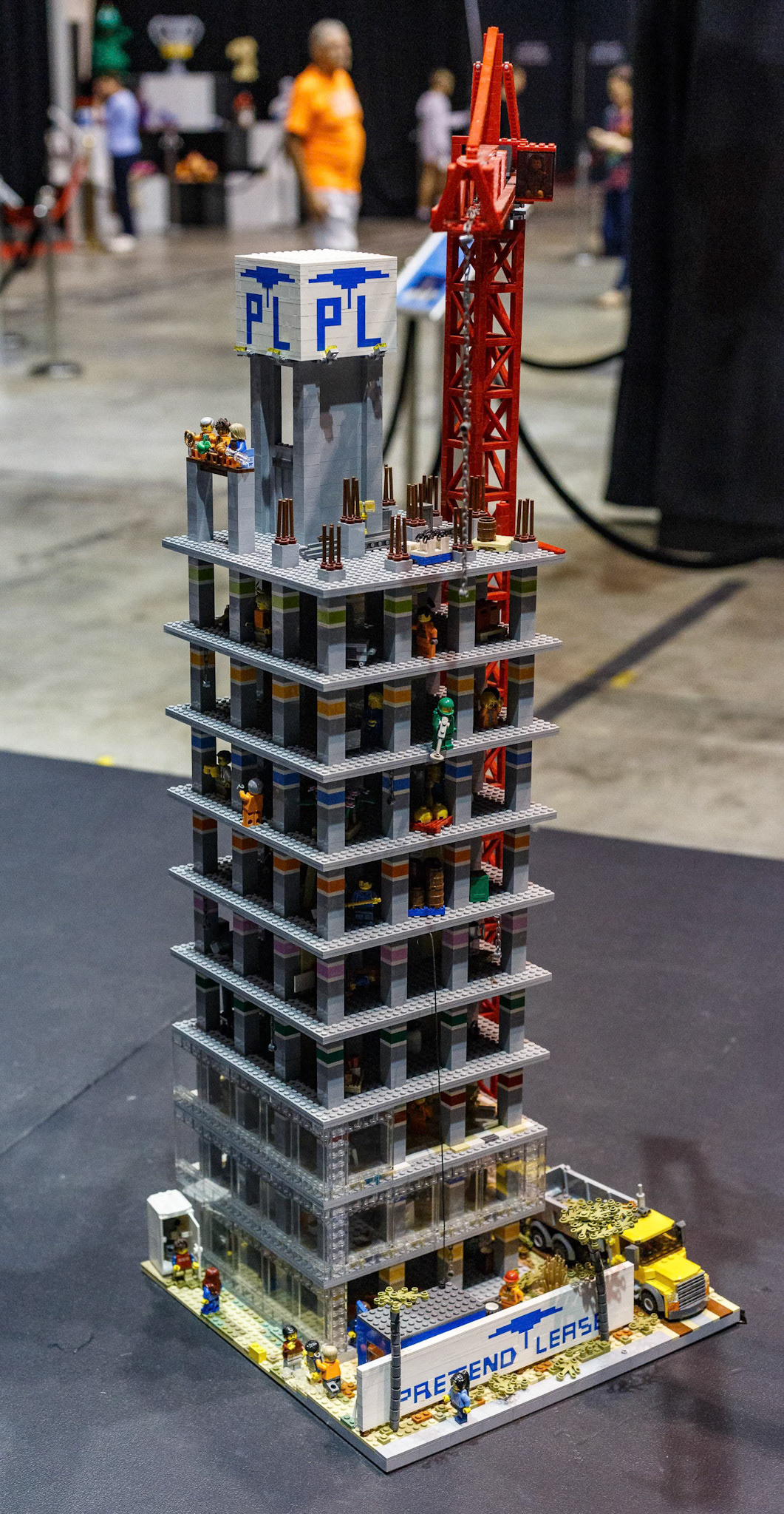 101 Collins Street Lego Creation at the Brickman Experience at the Gold Coast, Australia