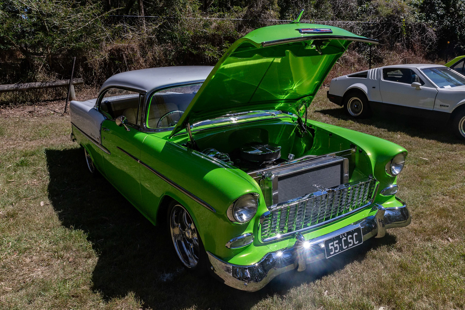 1955 Chevy at the Forestdale Carshow in Forestdale, Australia. 2018