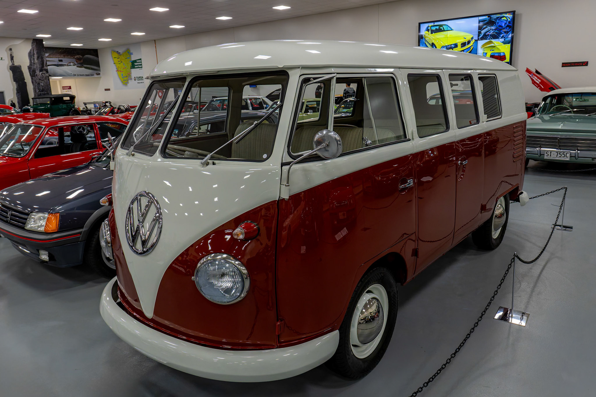 1963 Volkswagen Type 2 at National Automobile Museum of Tasmania in the city of Launceston in Tasmania, Australia
