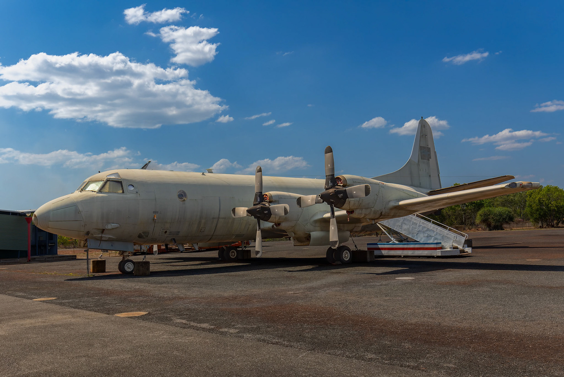 Lockheed AP-3C Orion on display at the Darwin Aviation Museum in the Northern Territory, Australia