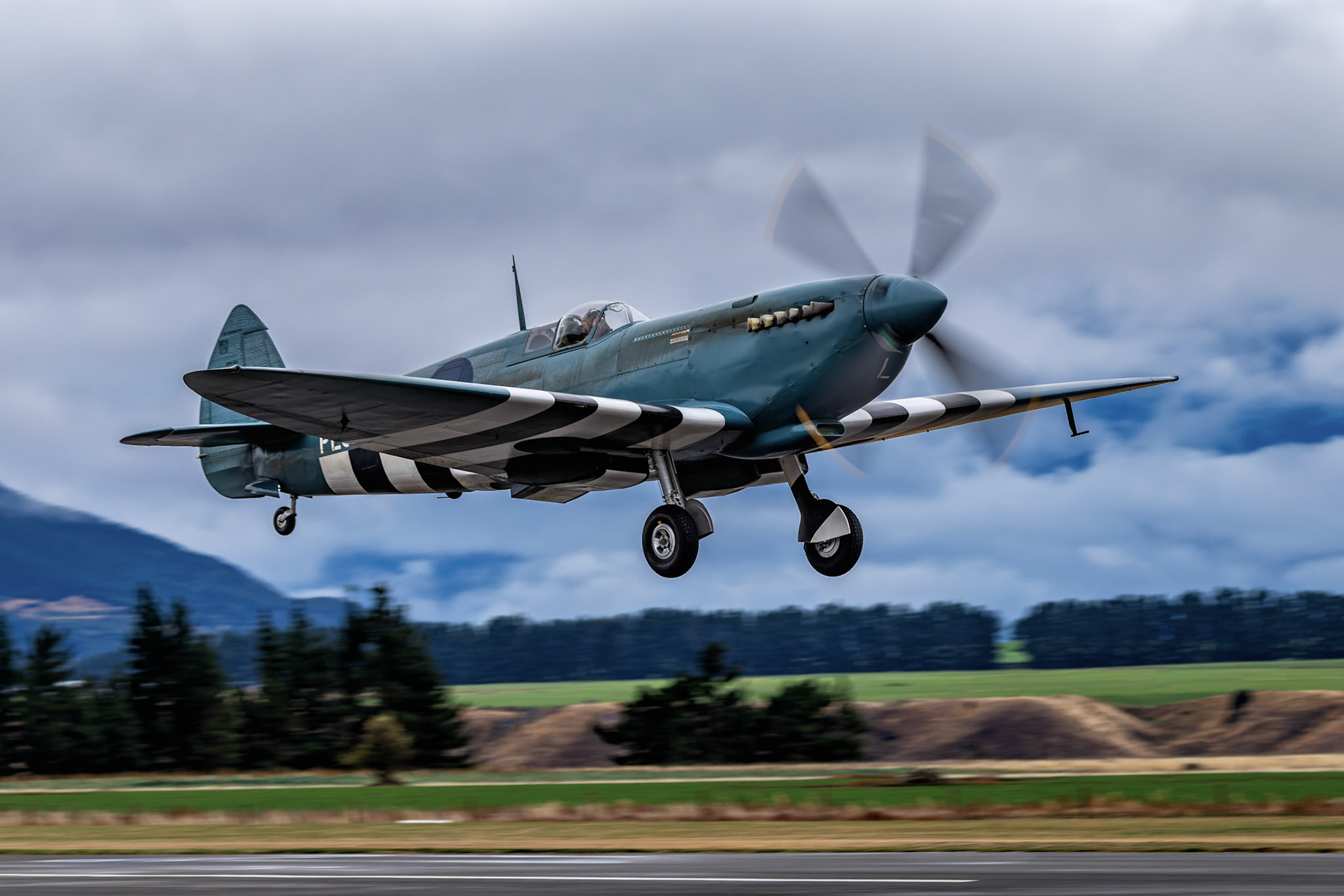 Supermarine Spitfire PR-XI [PL983] on display at Warbirds over Wanaka, New Zealand
