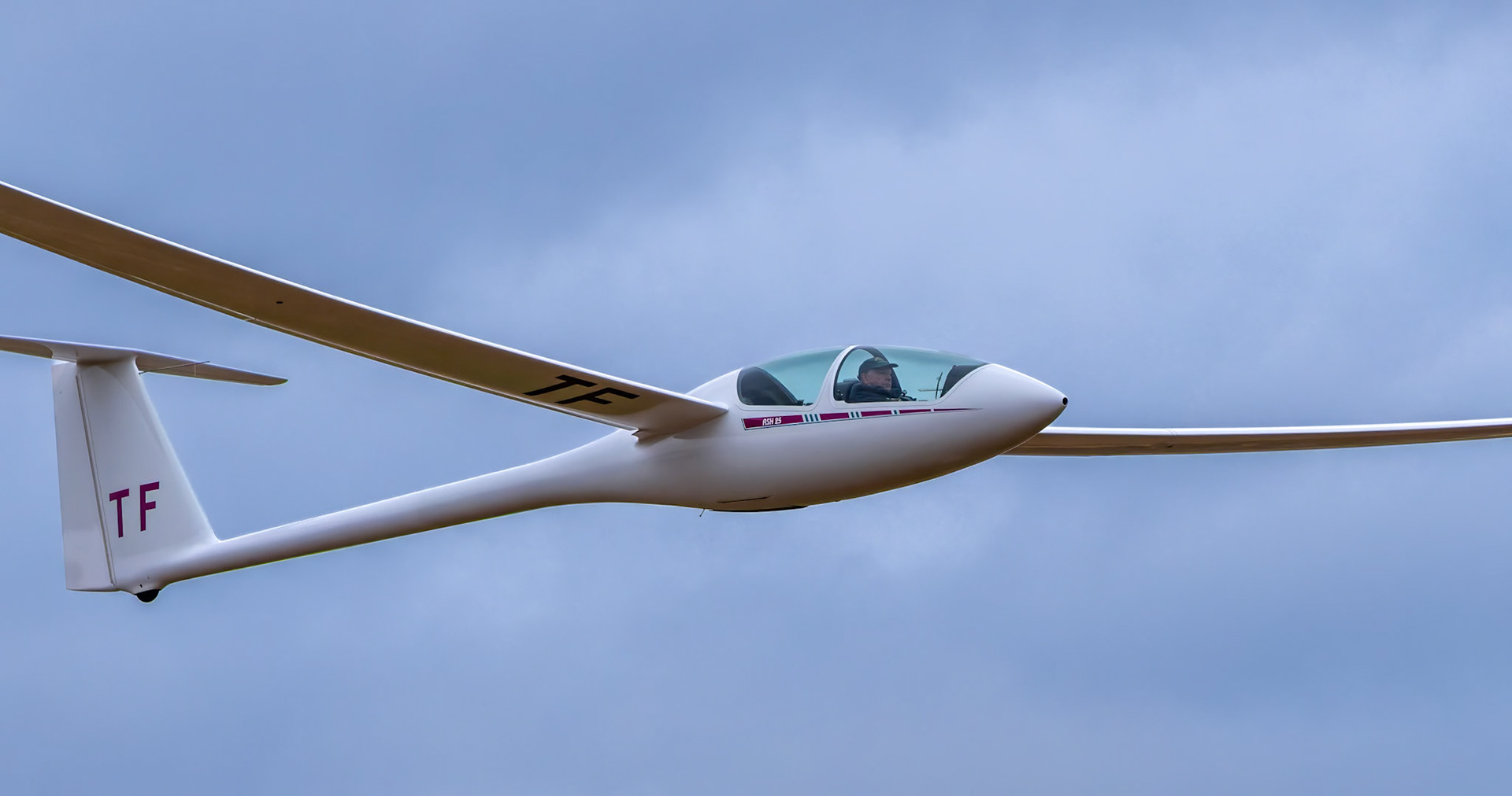 Glider (Doug Hamilton) on display at Warbirds over Wanaka, New Zealand