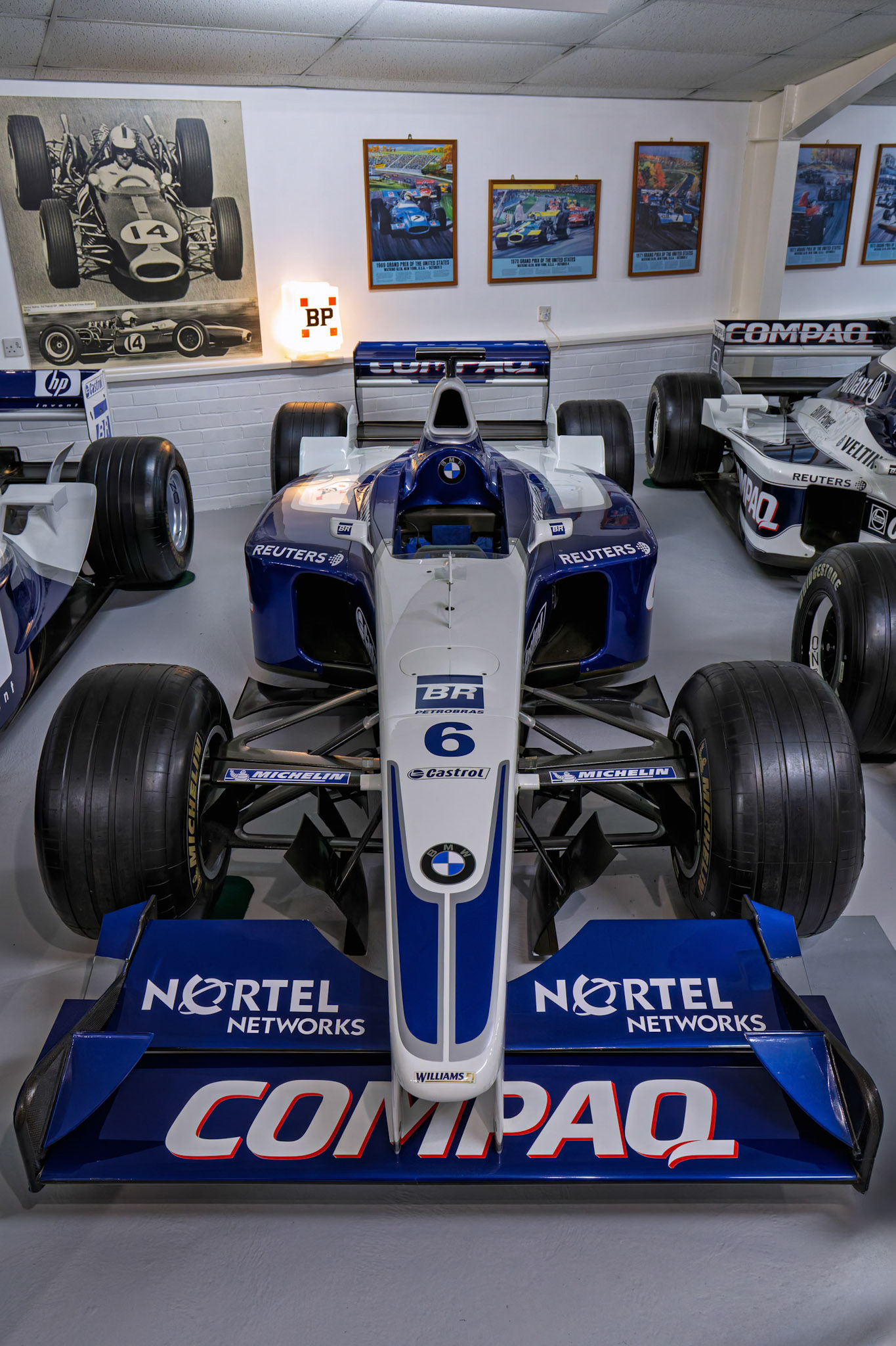 2001 BMW Williams FW23 Formula 1 car at Donington Park Museum, England