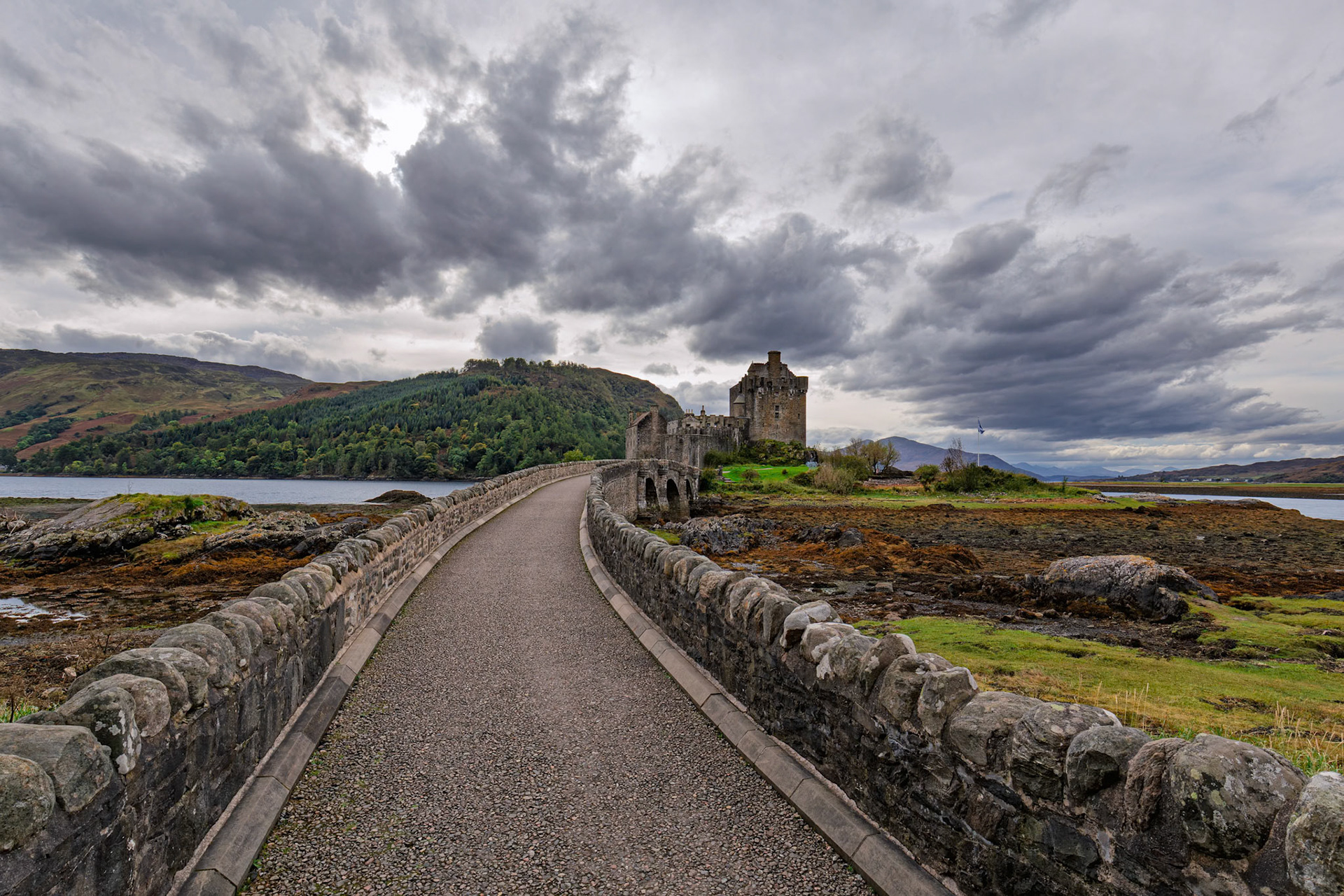 Eilean Donan Castle in the Highlands, Scotland