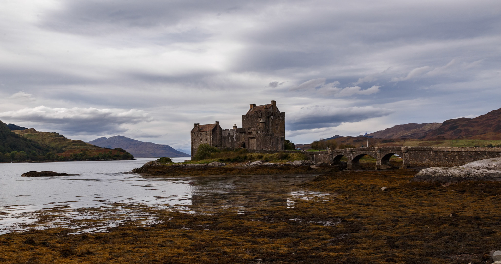 Eilean Donan Castle in the Highlands, Scotland