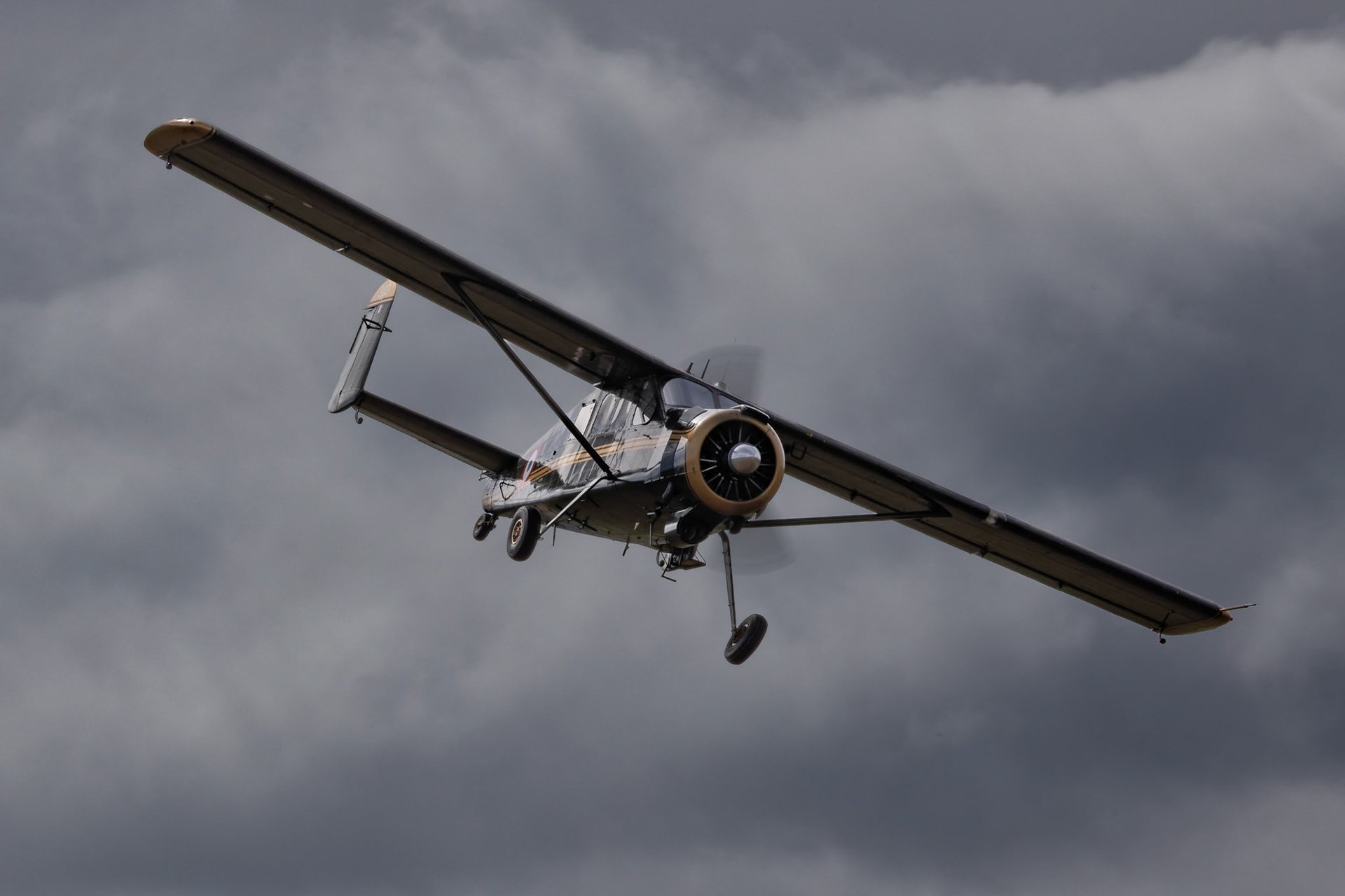 Broussard [ZK-OUI] on display at Warbirds over Wanaka, New Zealand
