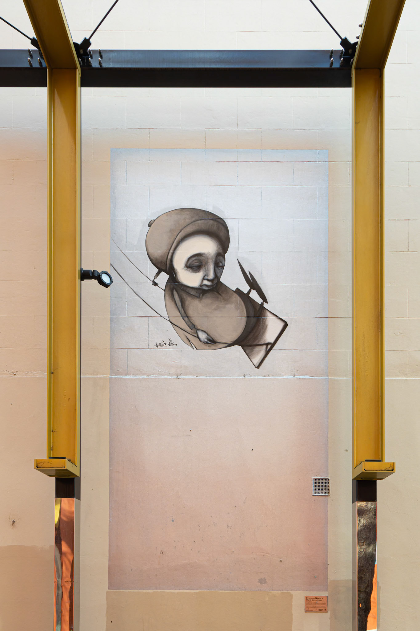 Street Art around Hobart in Tasmania, Australia