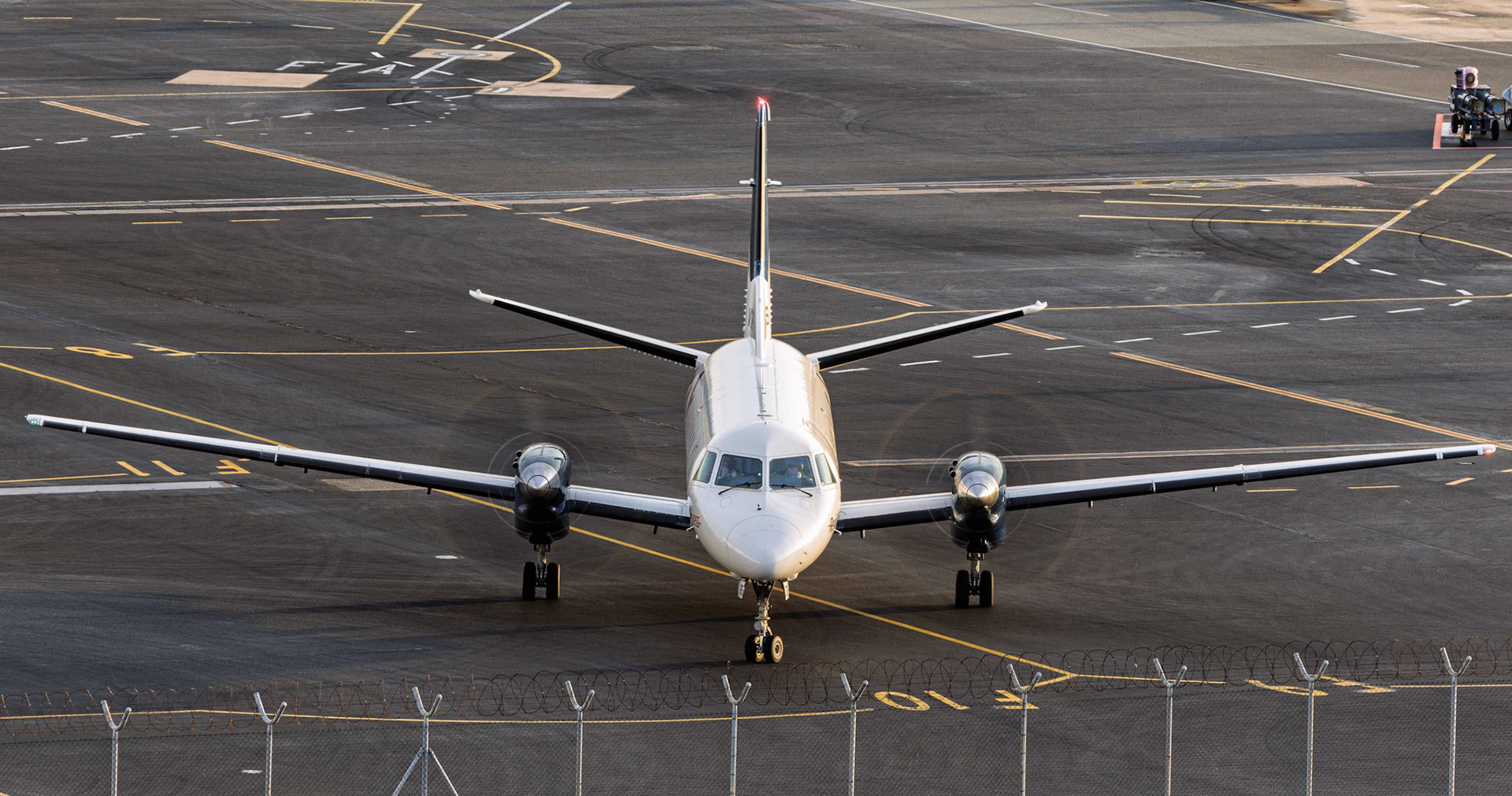 Regional Express Saab 340B+ [VH-ZRB] Arriving from Albury from the P3 Carpark, Sydney Airport, Australia