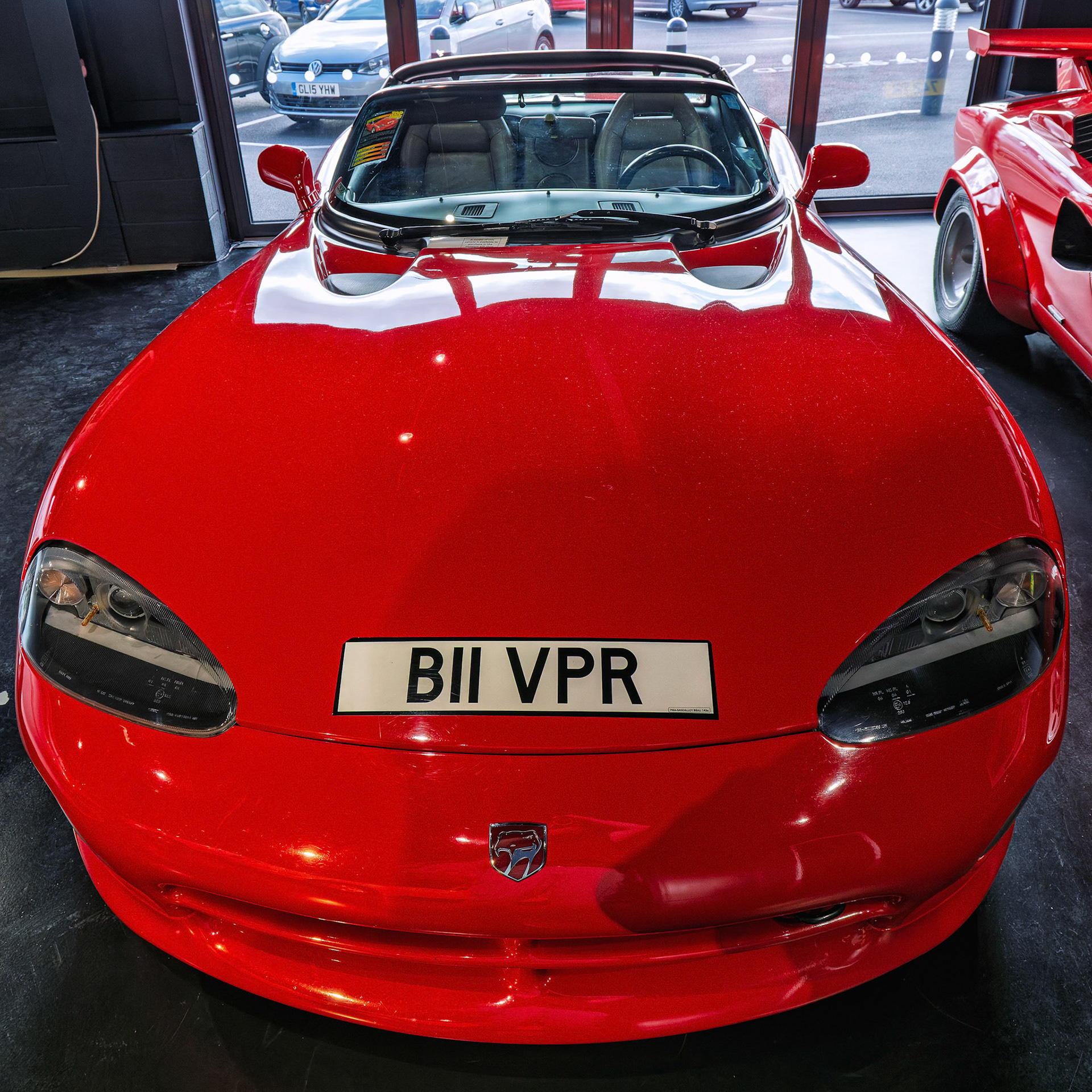 1995 Dodge Viper RT10 at the Haynes International Motor Museum in Somerset. England