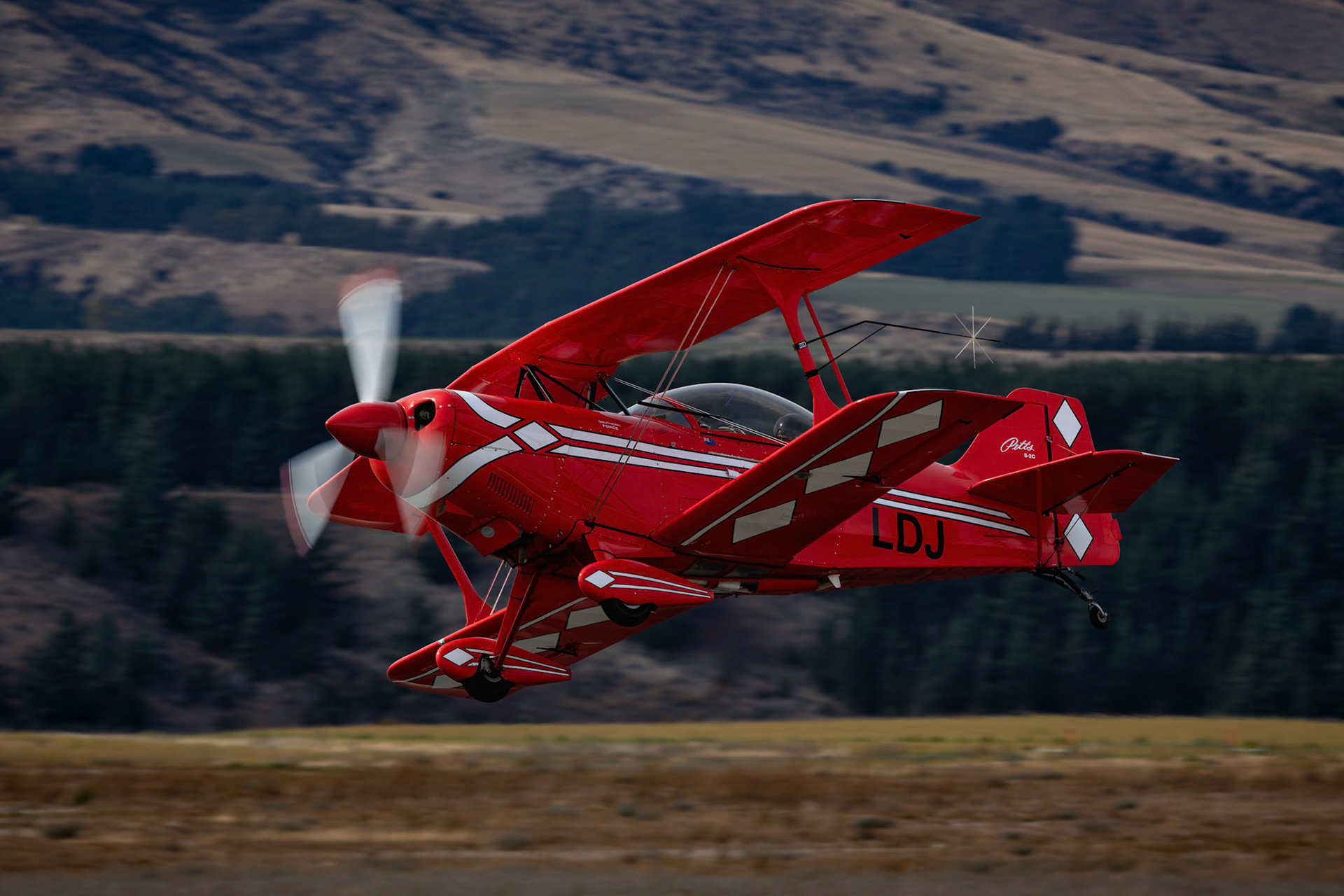 Pitts S-2C Special [ZK-LDJ] on display at Warbirds over Wanaka, New Zealand