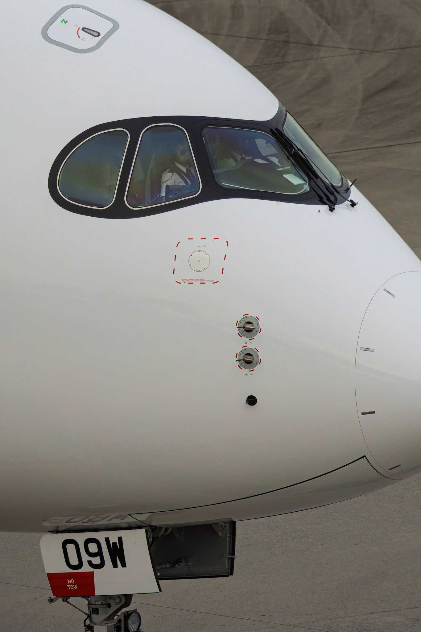 Japan Airlines Airbus A350-1041 [JA09WJ] Arriving from London, United Kingdom at Terminal 3 of Haneda Airport in Tokyo, Japan