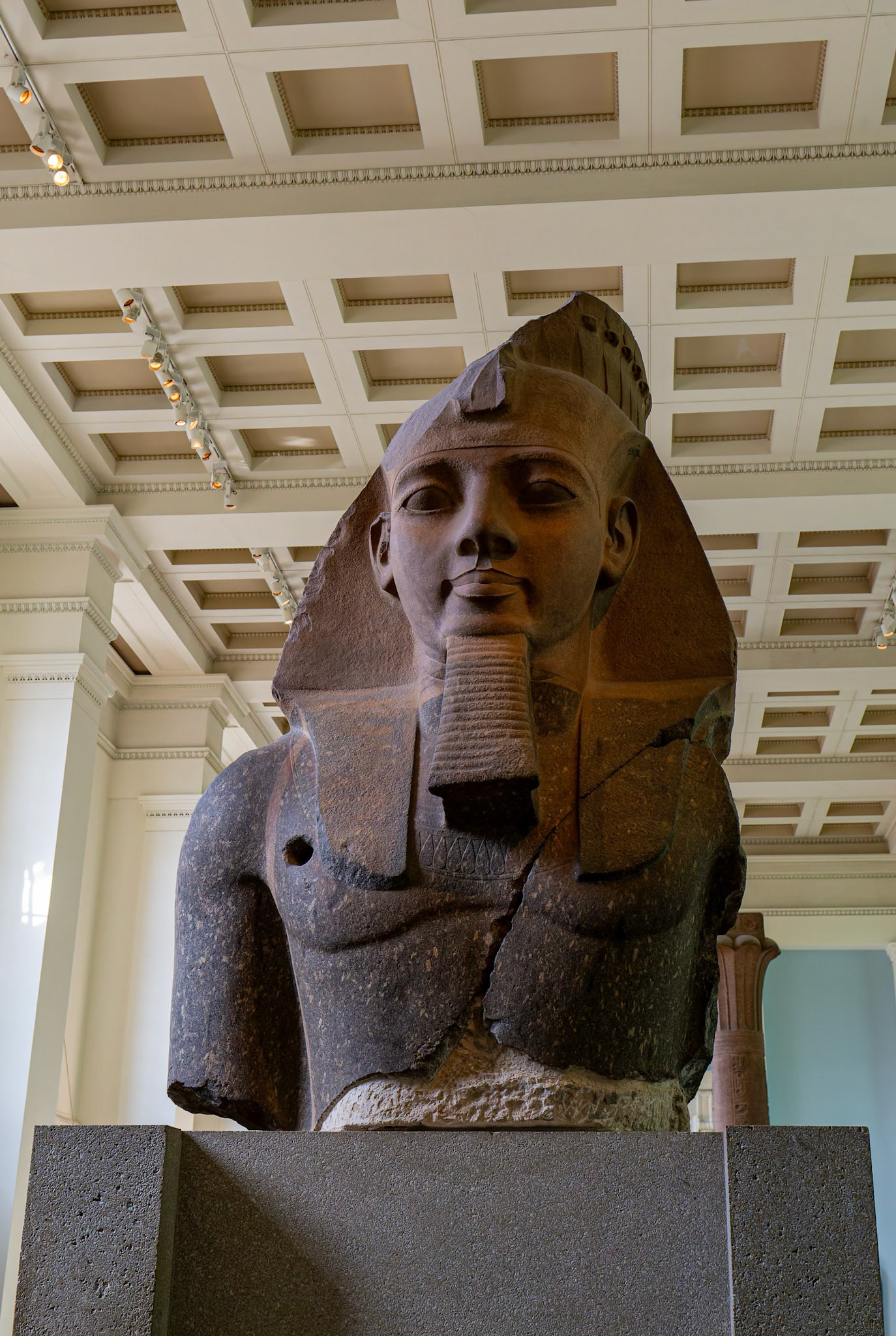 King Ramesses II in Granite at British Museum, London