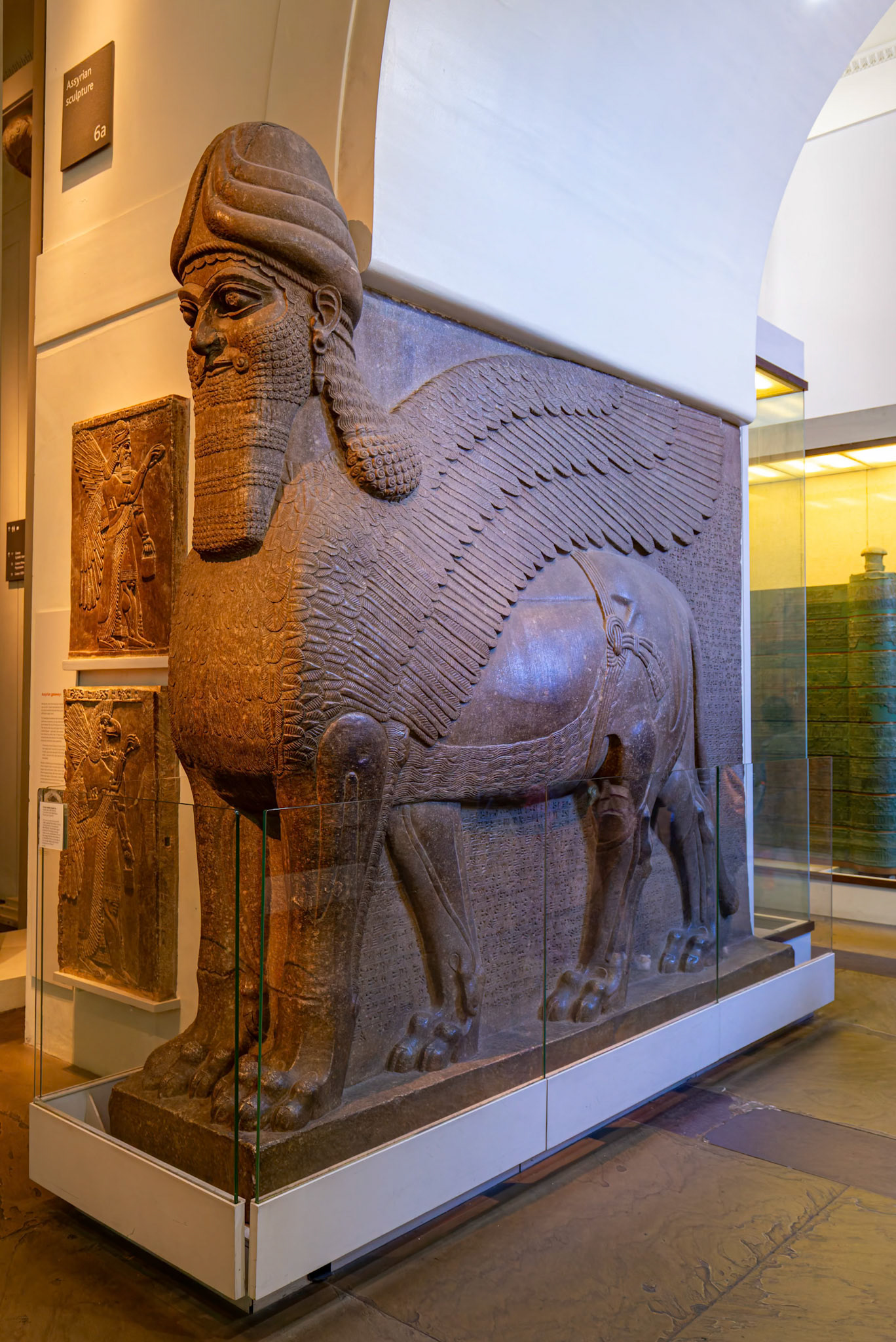 Egyptian display at British Museum, London