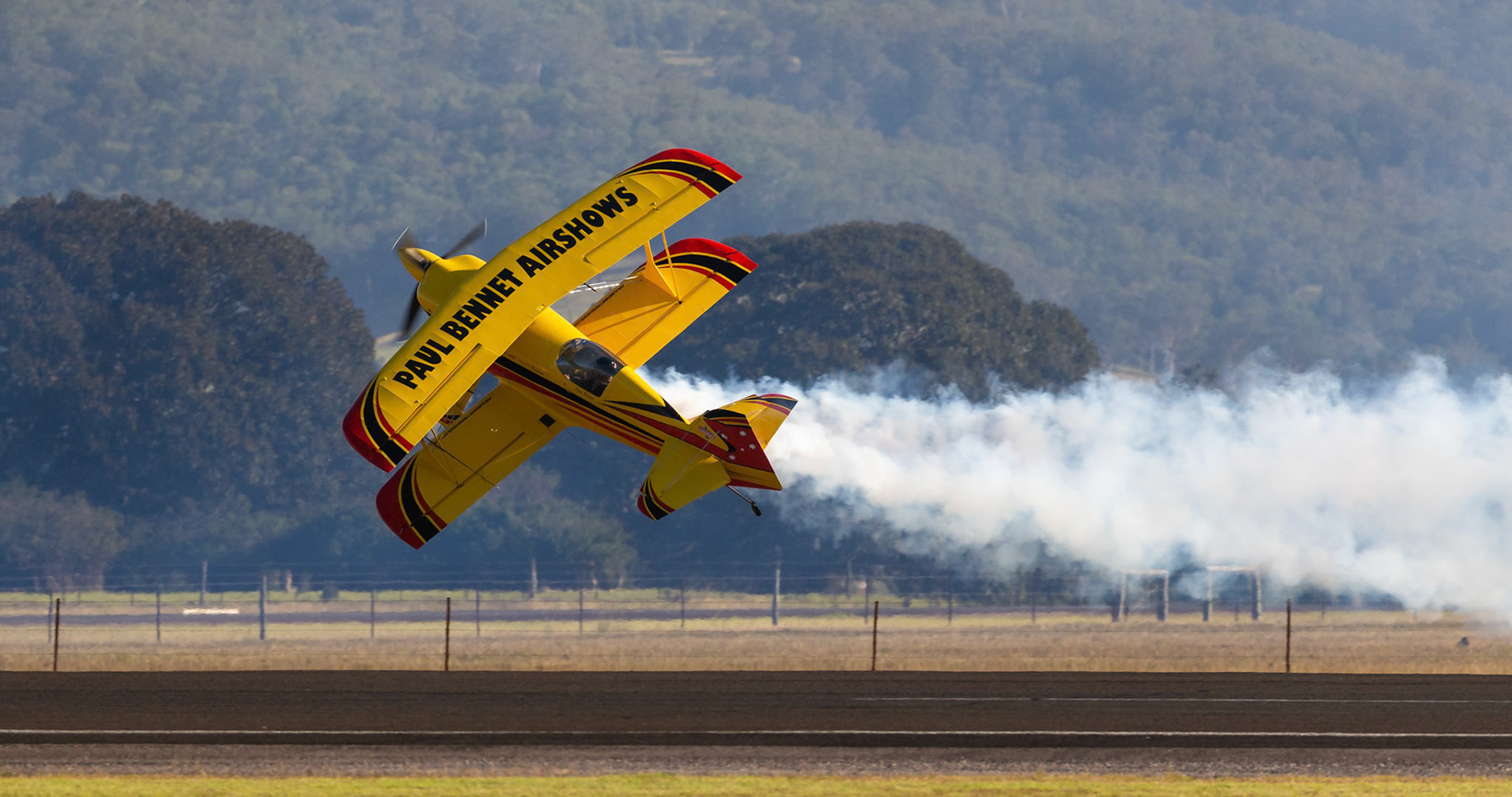 Wolf Pitts Pro flown by Paul Bennet at Wings Over Illawarra 2018, Illawarra Regional Airport, Albion Park Rail, New South Wales, Australia