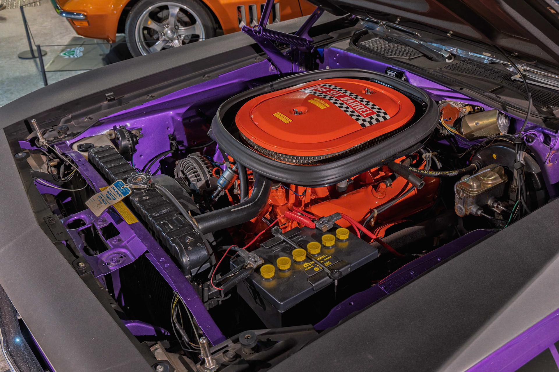 1970 Plymouth Cuda at Brisbane Motor Museum, Australia