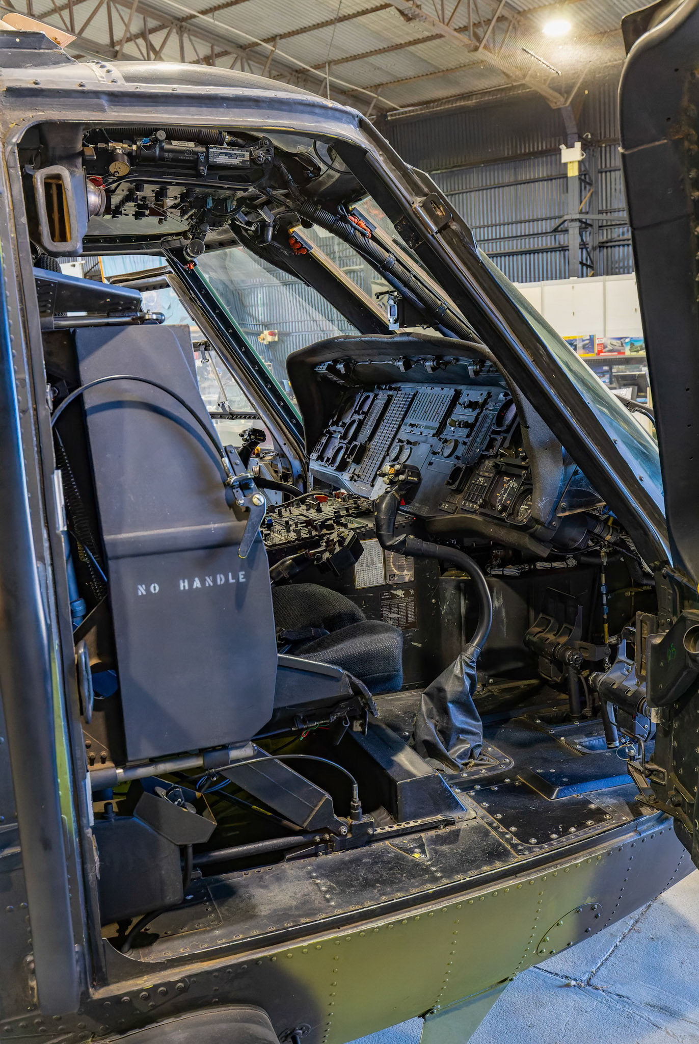 Sikorsky UH-60 Blackhawk on display at the RAAF Amberley Aviation Heritage Centre at Amberley, Australia
