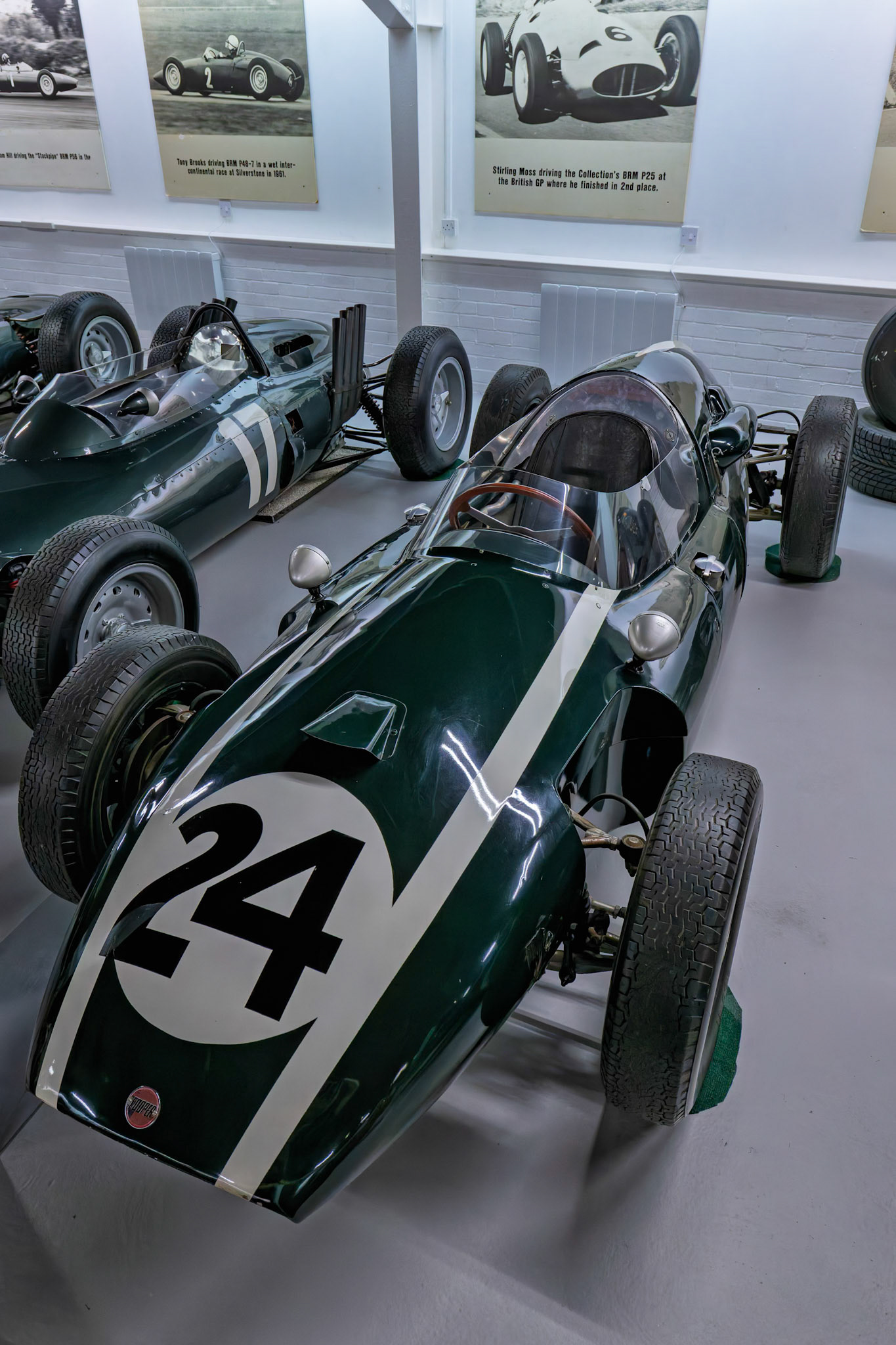 1956 Cooper T51 Coventry-Climax Formula 1 Car at Donington Park Museum, England
