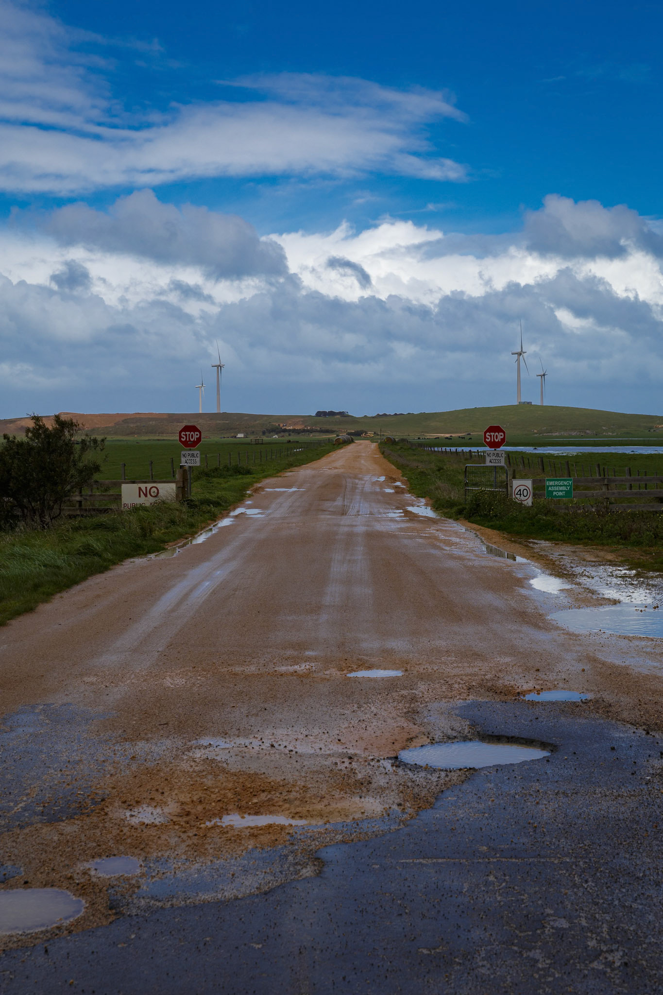 Codrington Wind Farm at Codrington in Victoria, Australia