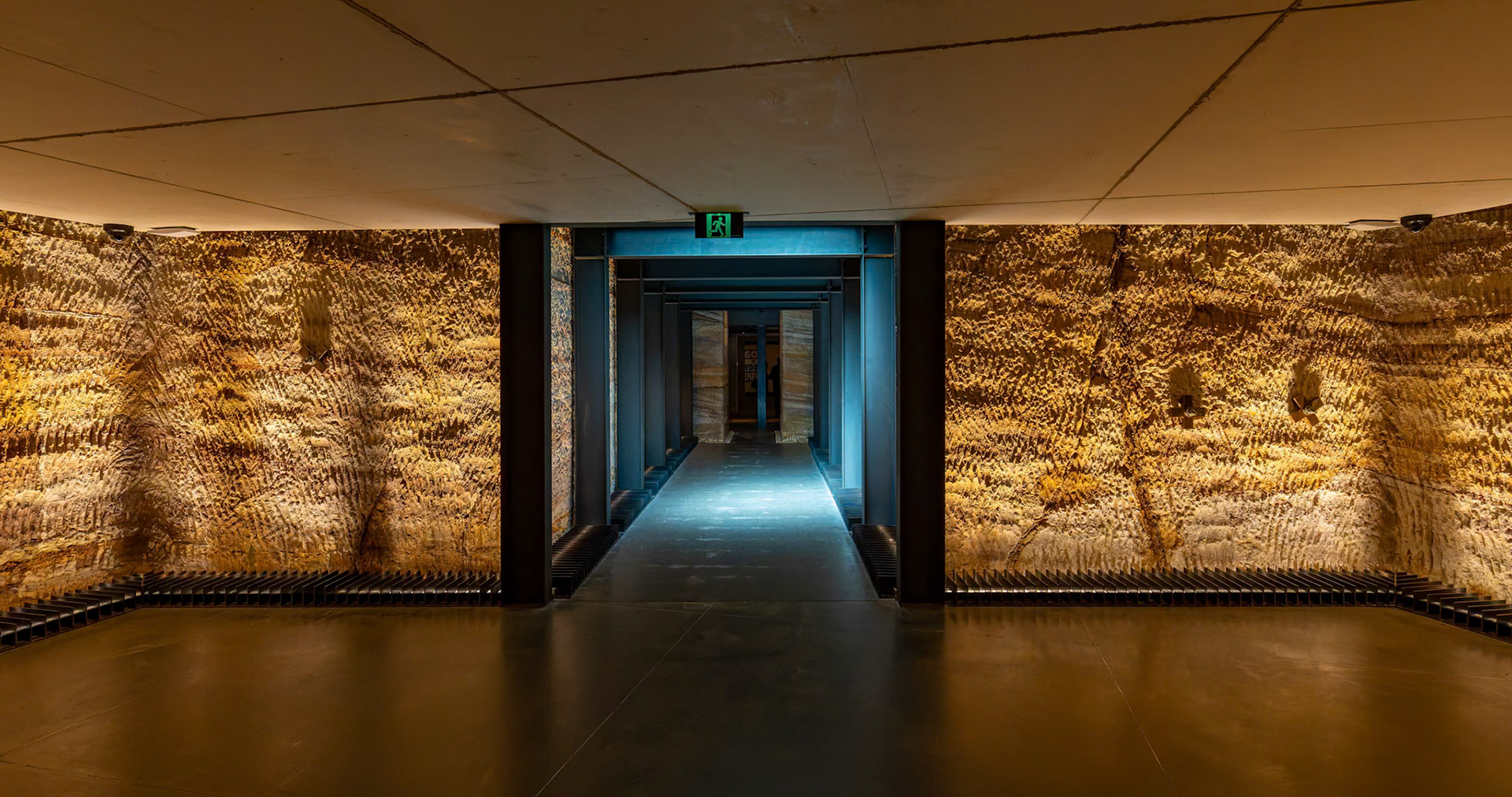 Inside Museum of Old and New Art (MONA) in Hobart, Tasmania