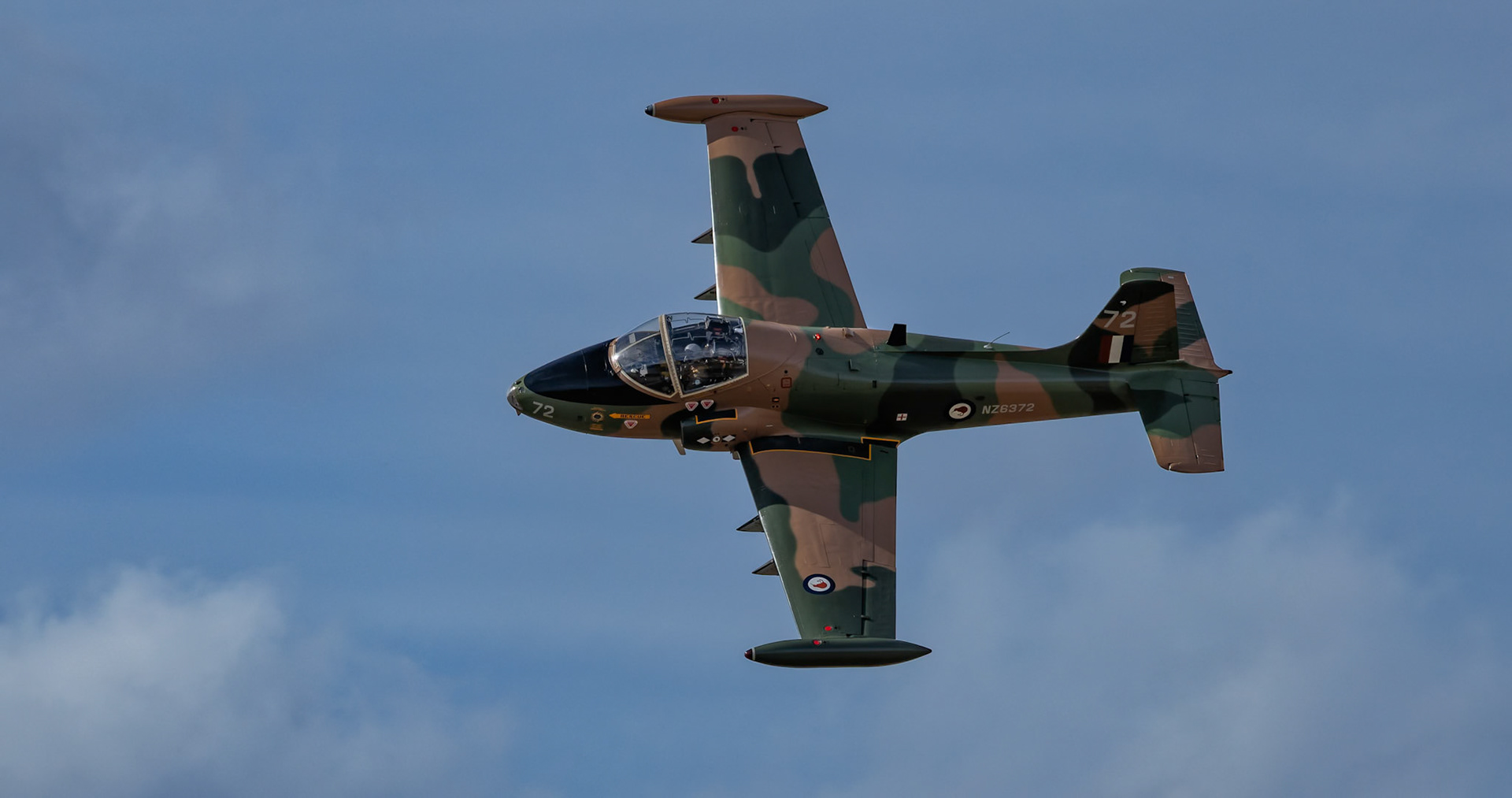 BAC 167 Strikemaster Mk.88 [ZK-BAC] on display at Warbirds over Wanaka, New Zealand