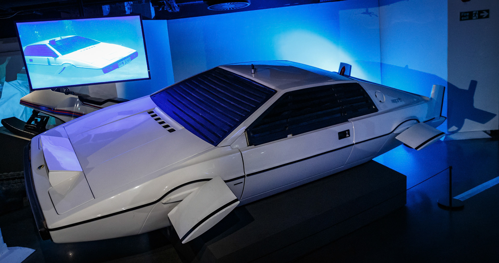 Lotus Esprit S1 from "The Spy Who Loved Me", Bond in Motion in London, England