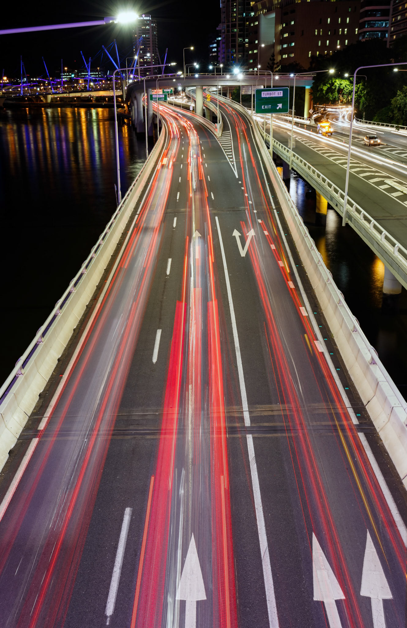 Riverside Expressway in Brisbane, Australia