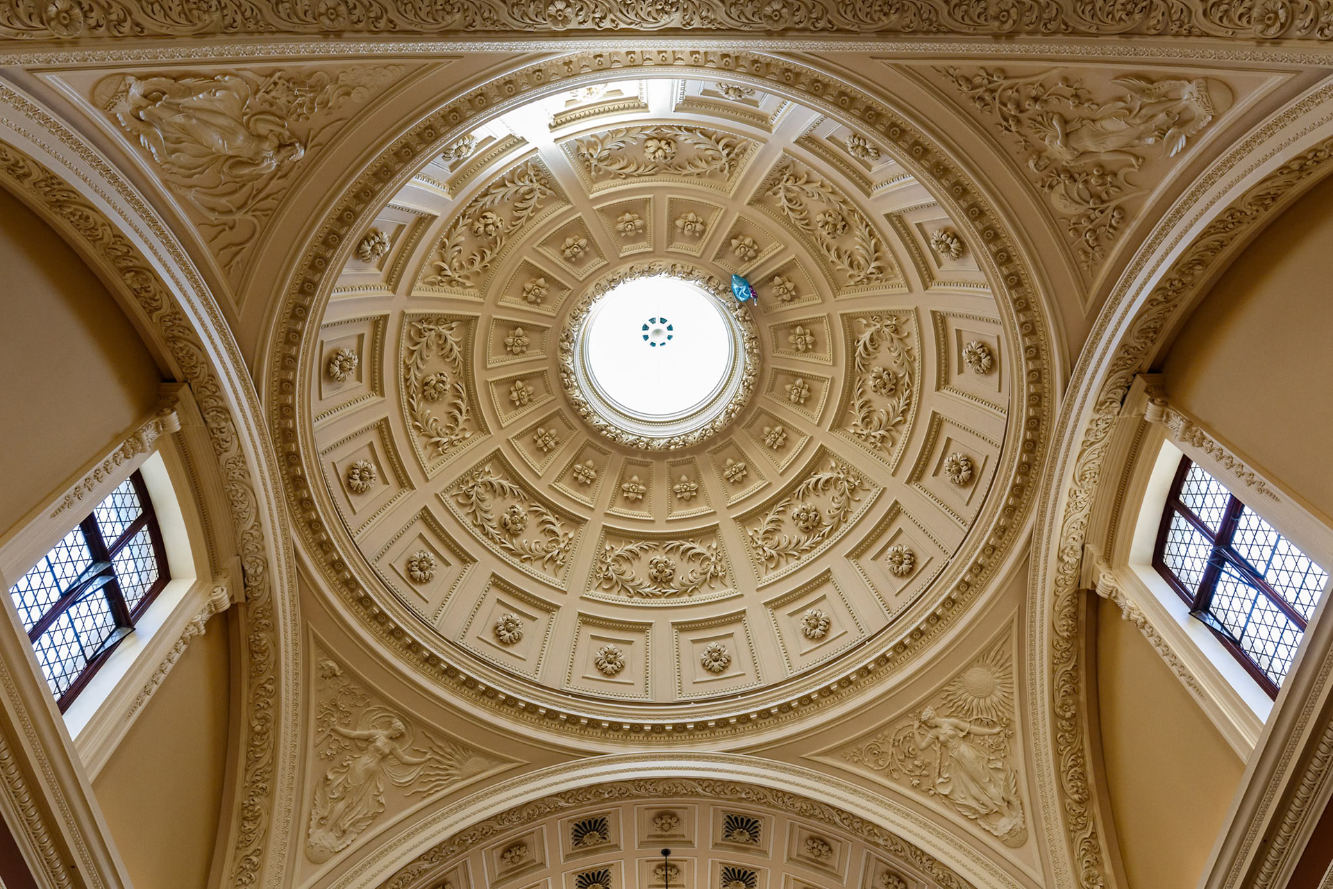 Inside the Romans Baths in Bath, England
