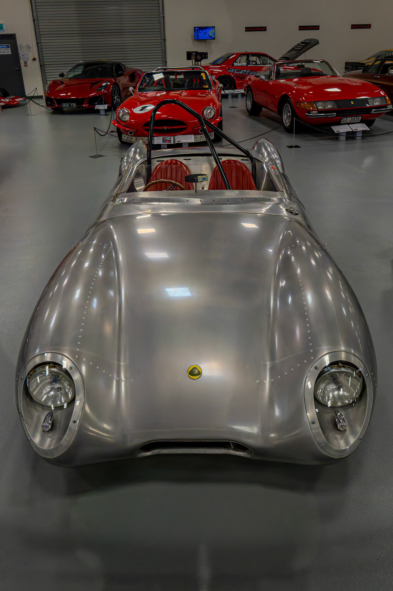1956 Lotus Eleven at National Automobile Museum of Tasmania in the city of Launceston in Tasmania, Australia