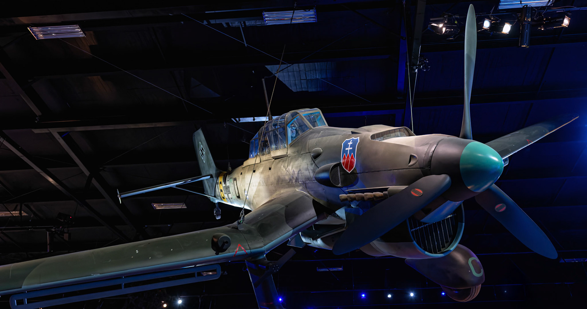Junkers JU-87 Stuka at Omaka Aviation Heritage Centre in Blenheim, New Zealand