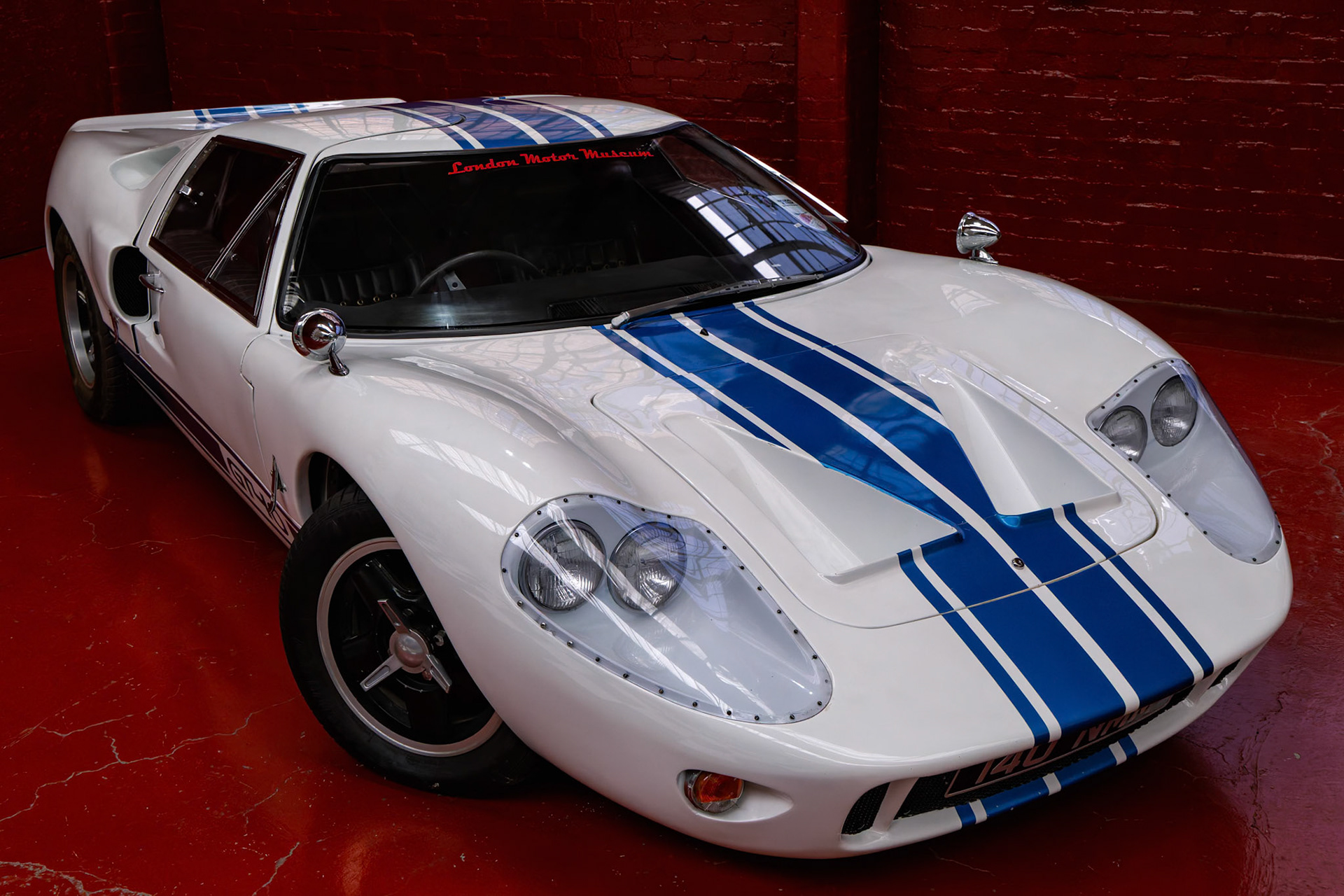 1967 Ford GT40 at the London Motor Museum, England