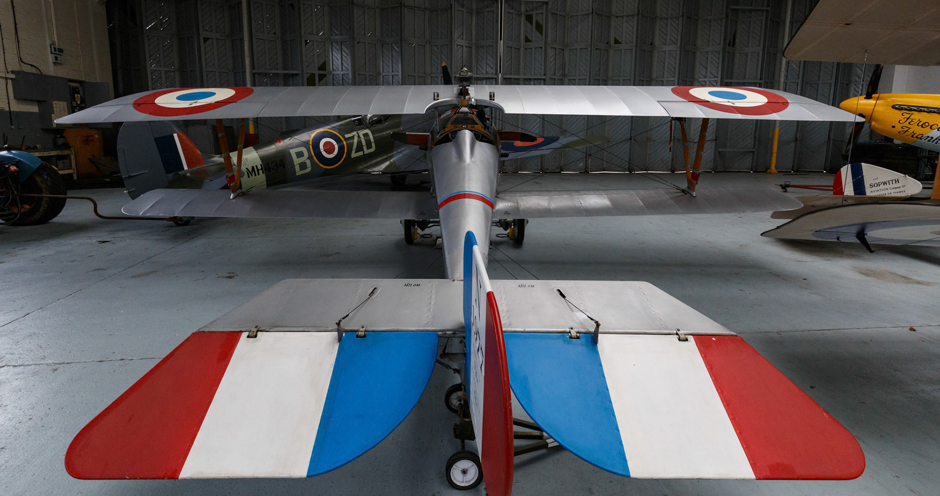 Nieuport 17 at the Duxford Imperial War Museum, England