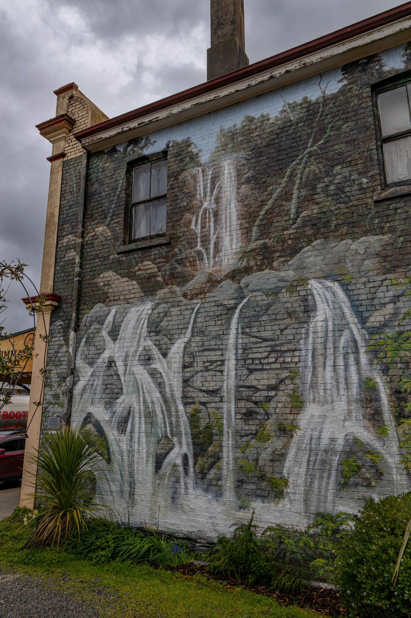 Street Art around Sheffield in Tasmania, Australia