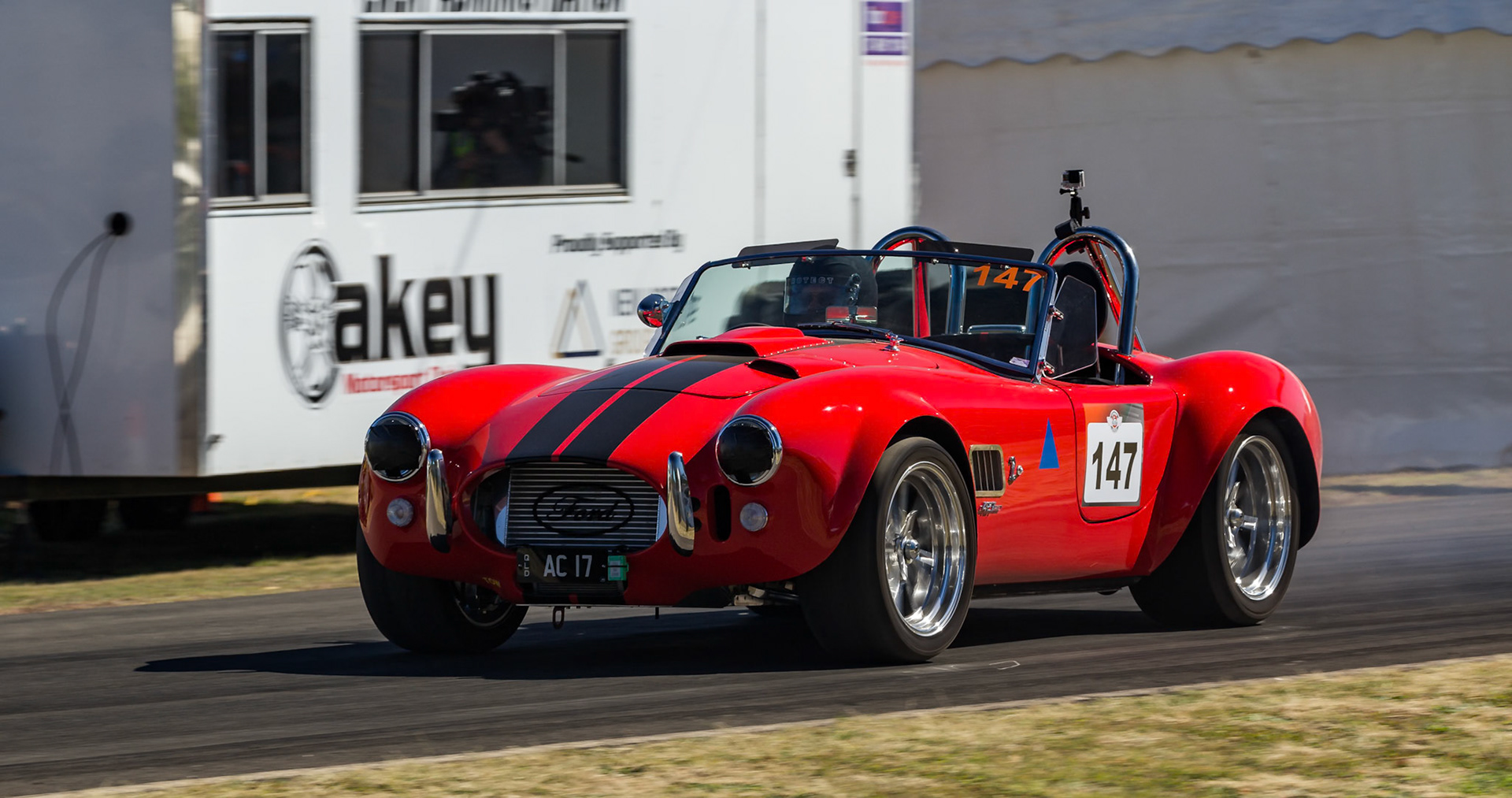 Car 147 - 2017 Absolute Pace Cobra 427 SSR, driven by Graham Dilley at the Leyburn Sprints, Australia