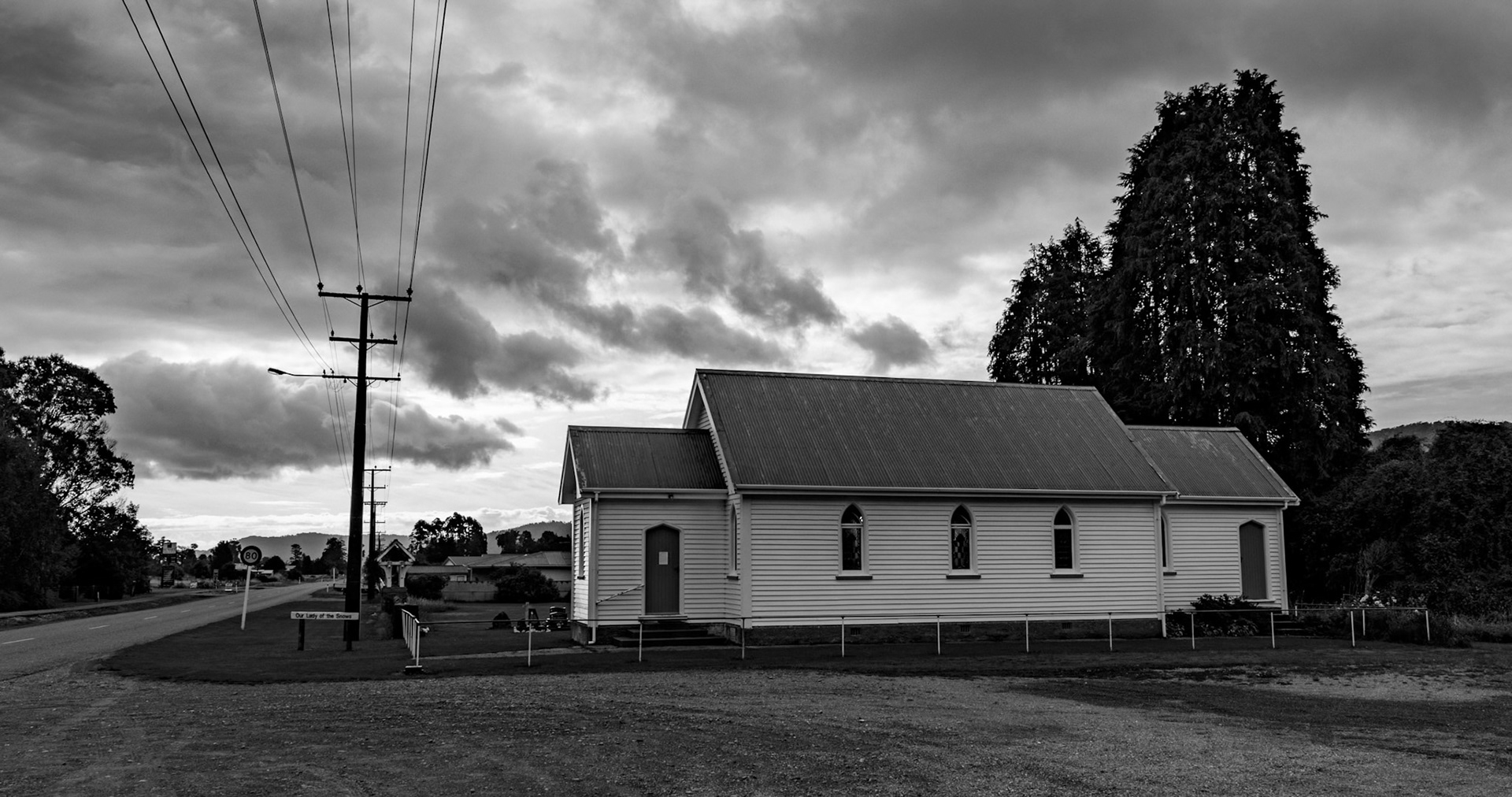 Our Lady of the Snows in Fox Glacier, New Zealand