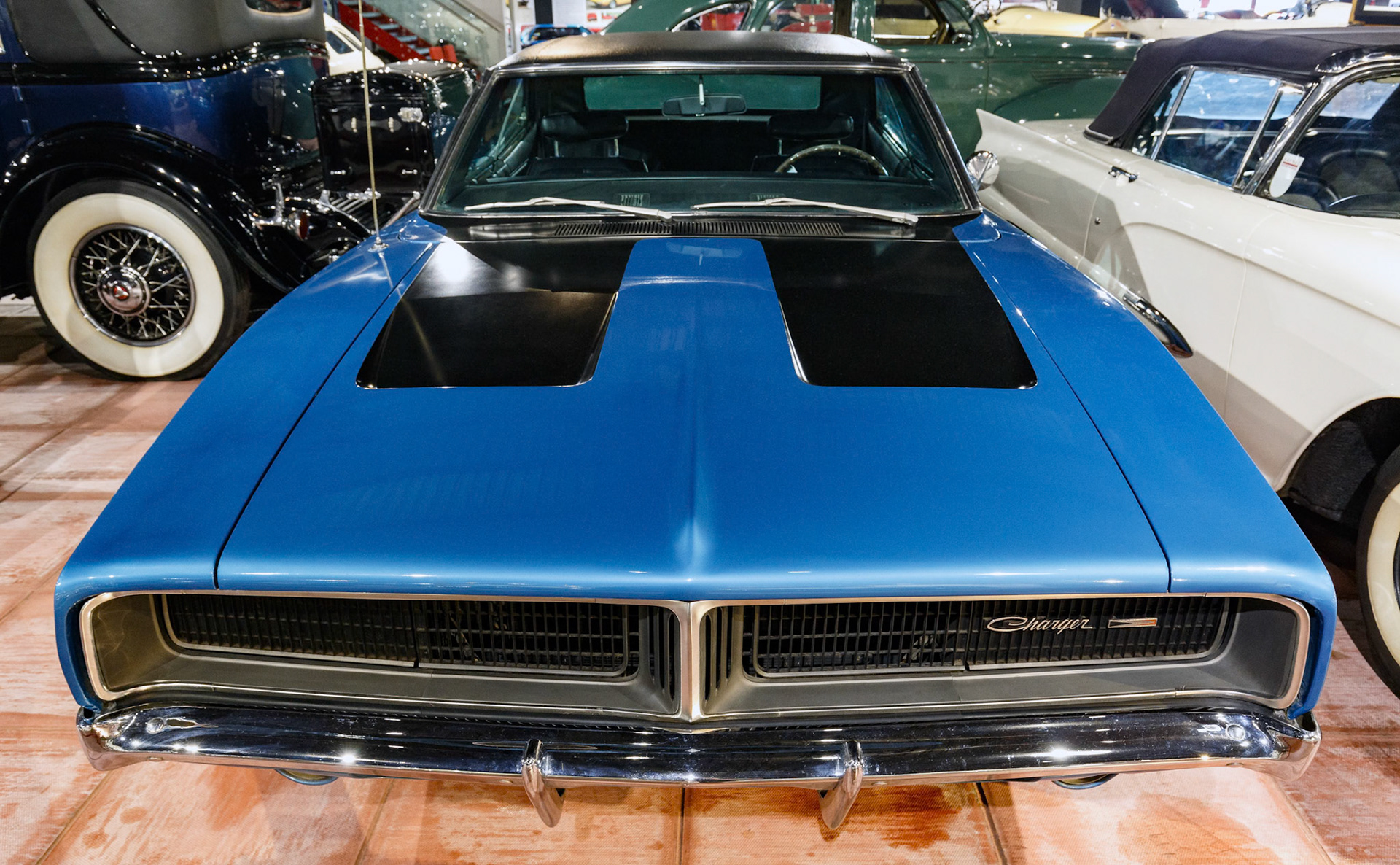 1969 Dodge Charger at the Haynes International Motor Museum in Somerset. England
