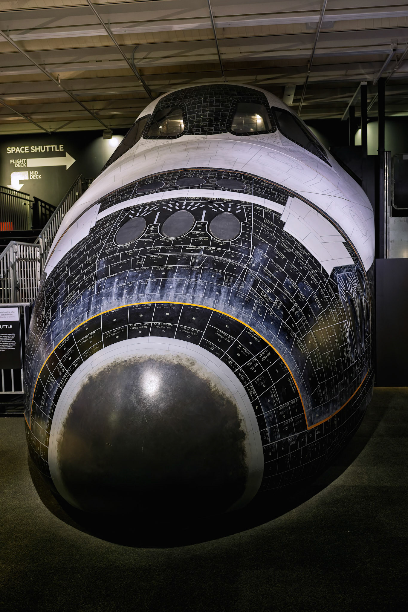 A display from the exhibition NASA – A Human Adventure' to celebrate the 50th anniversary of the Moon landing at the Queensland Museum, Australia