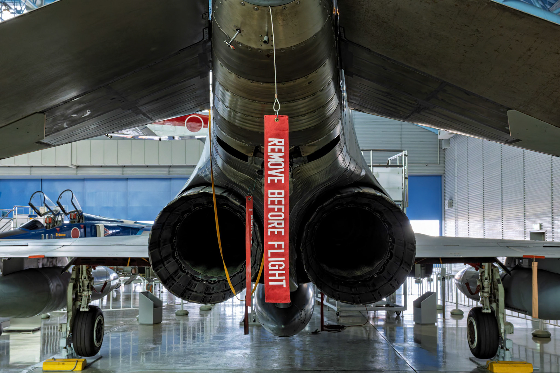 McDonnell Douglas RF-4E Kai Phantom II on display at Airpark Japan Air Self-Defense Force Hamamatsu Air Base Museum in Chuo Ward, Hamamatsu, Shizuoka, Japan