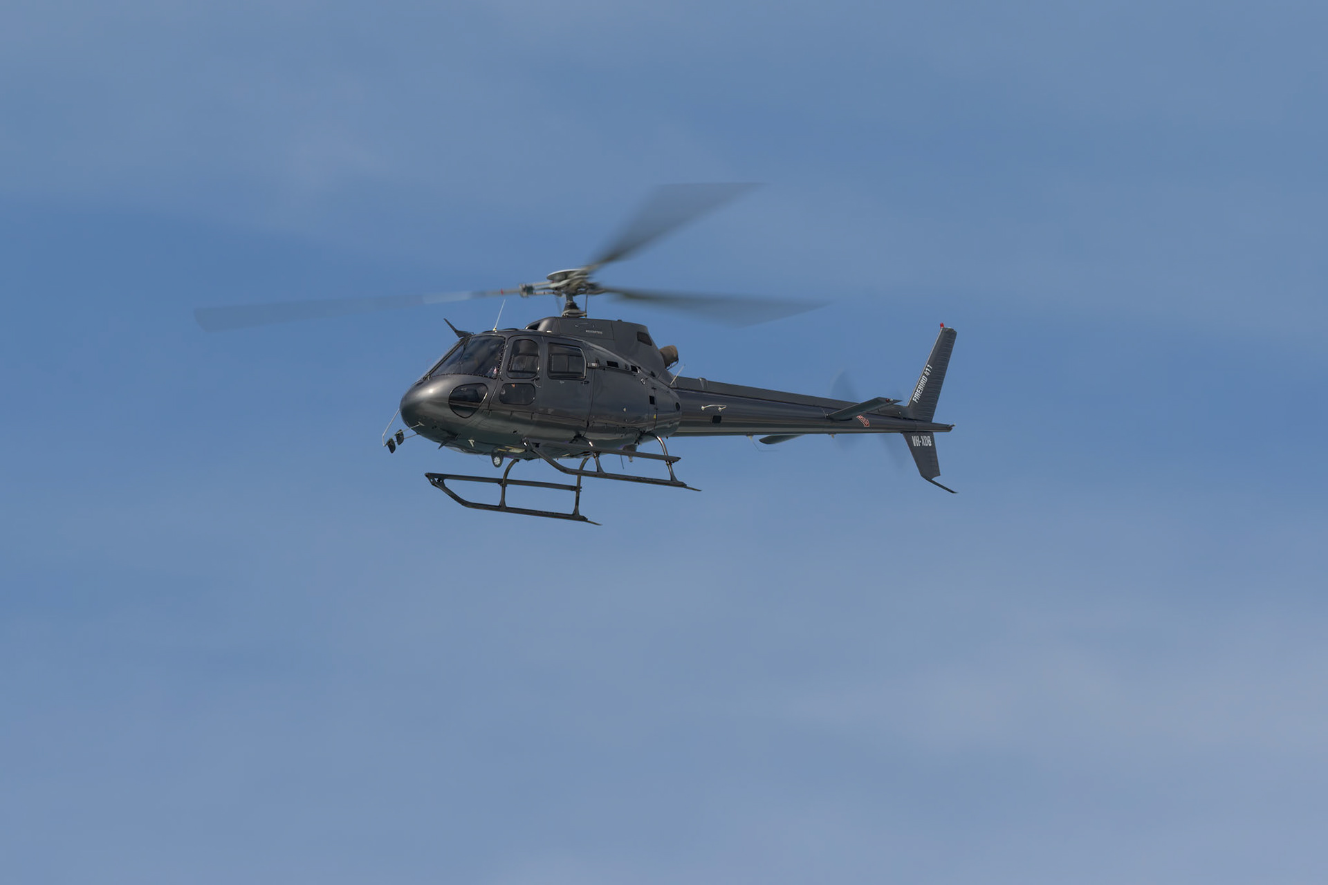 Eurocopter AS350 B2 as part of the Queensland Fire Department Air Attack Demo at the Pacific Airshow on the Gold Coast, Australia