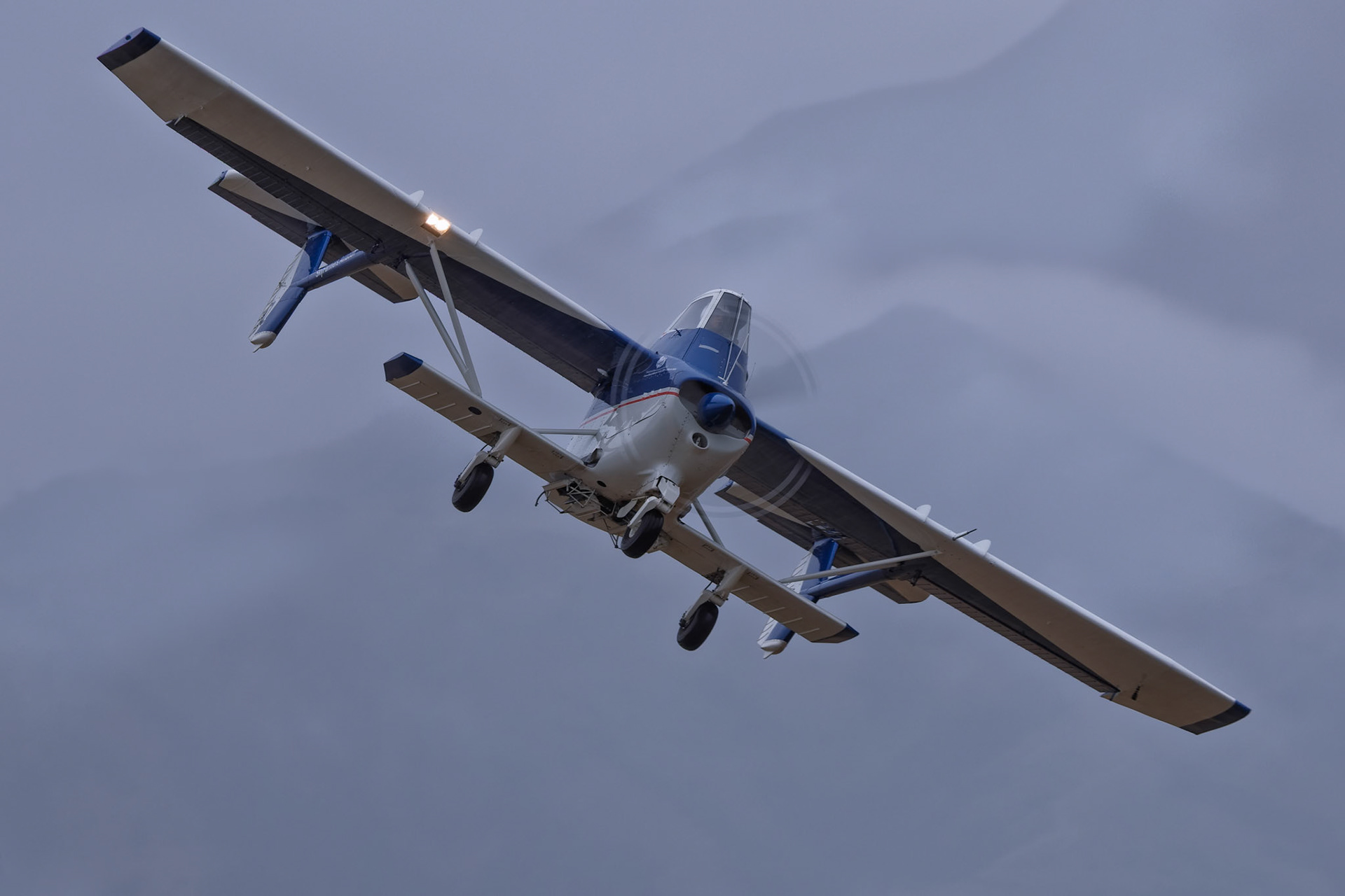 Transavia PL-12U Airtruk [ZK-DMZ] on display at Warbirds over Wanaka, New Zealand