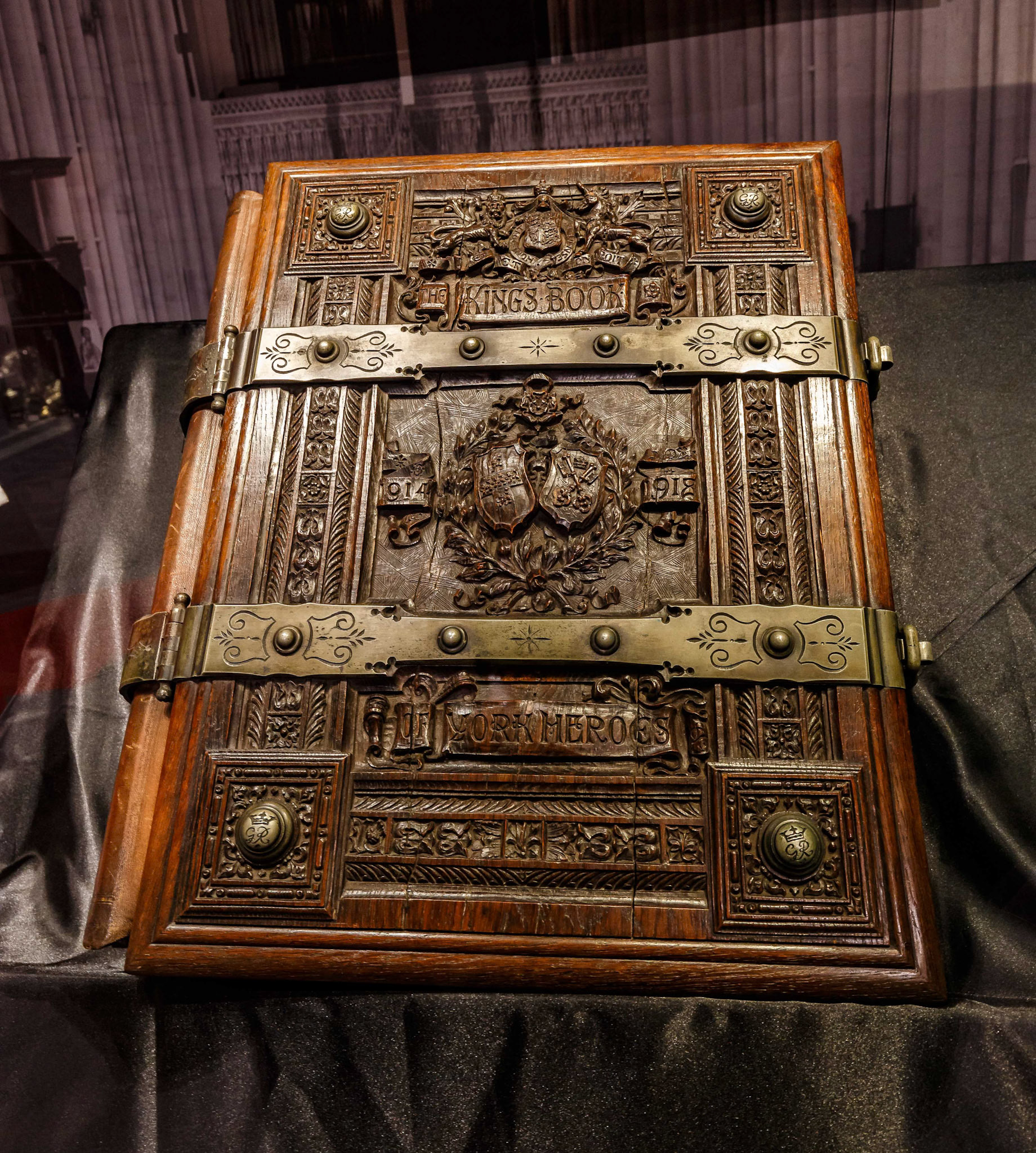 Inside the York Minster in York, England