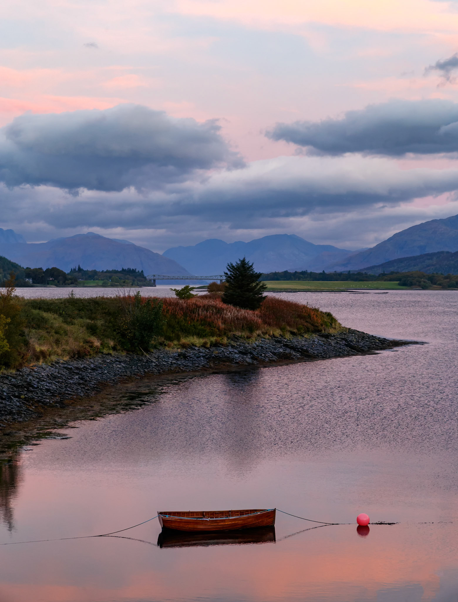 Sunrise Over Isles of Glencoe - Ballachulish, Scotland