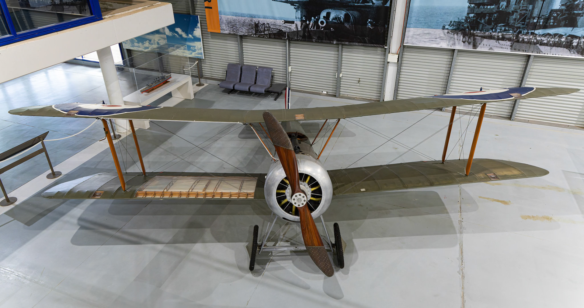 Sopwith Pup on display at the Fleet Air Arm Museum - HMAS Albatross in Nowra Hill, New South Wales, Australia